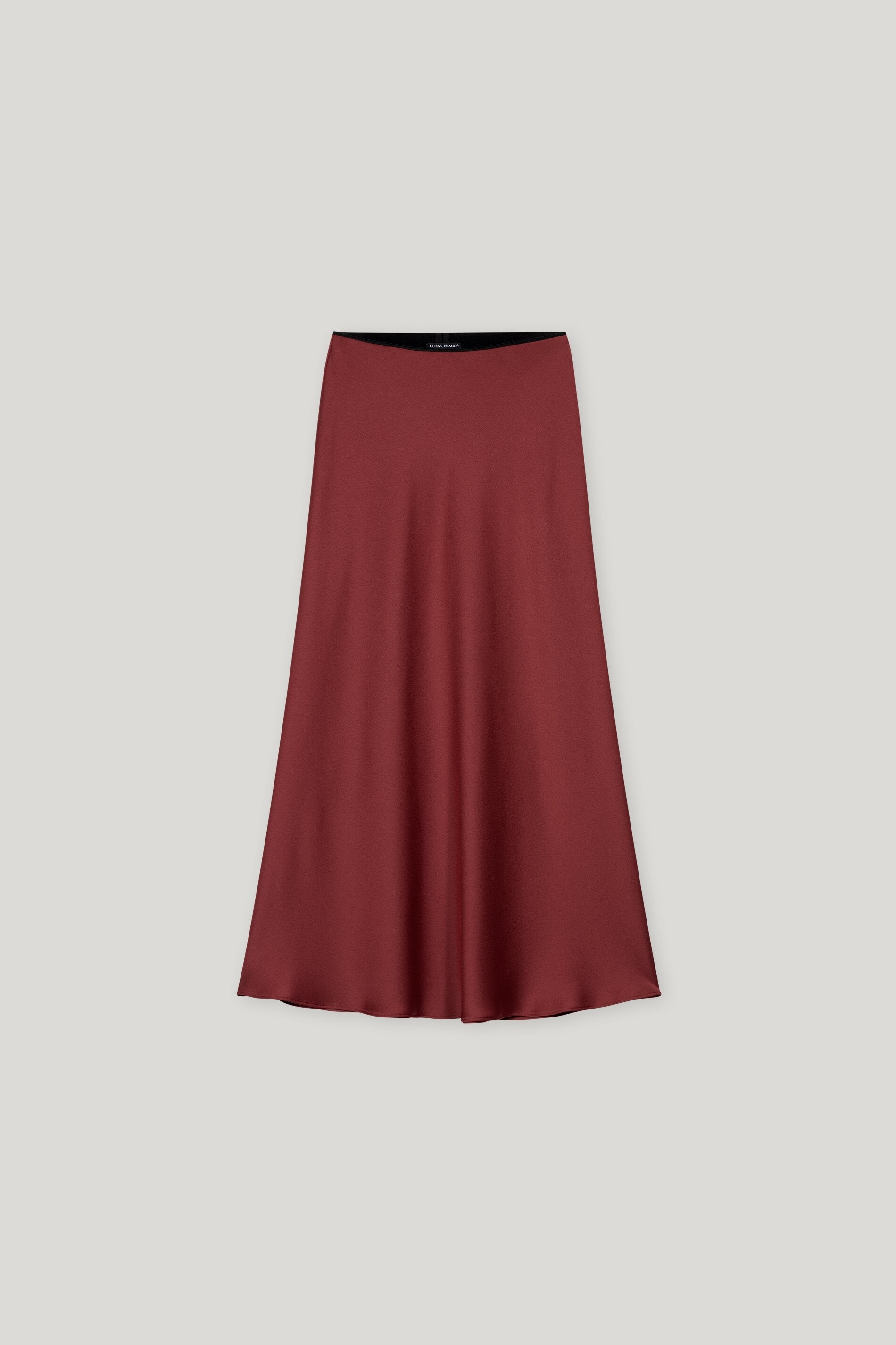 Maxi-Satinrock - berry red - Standard | Artikel Front