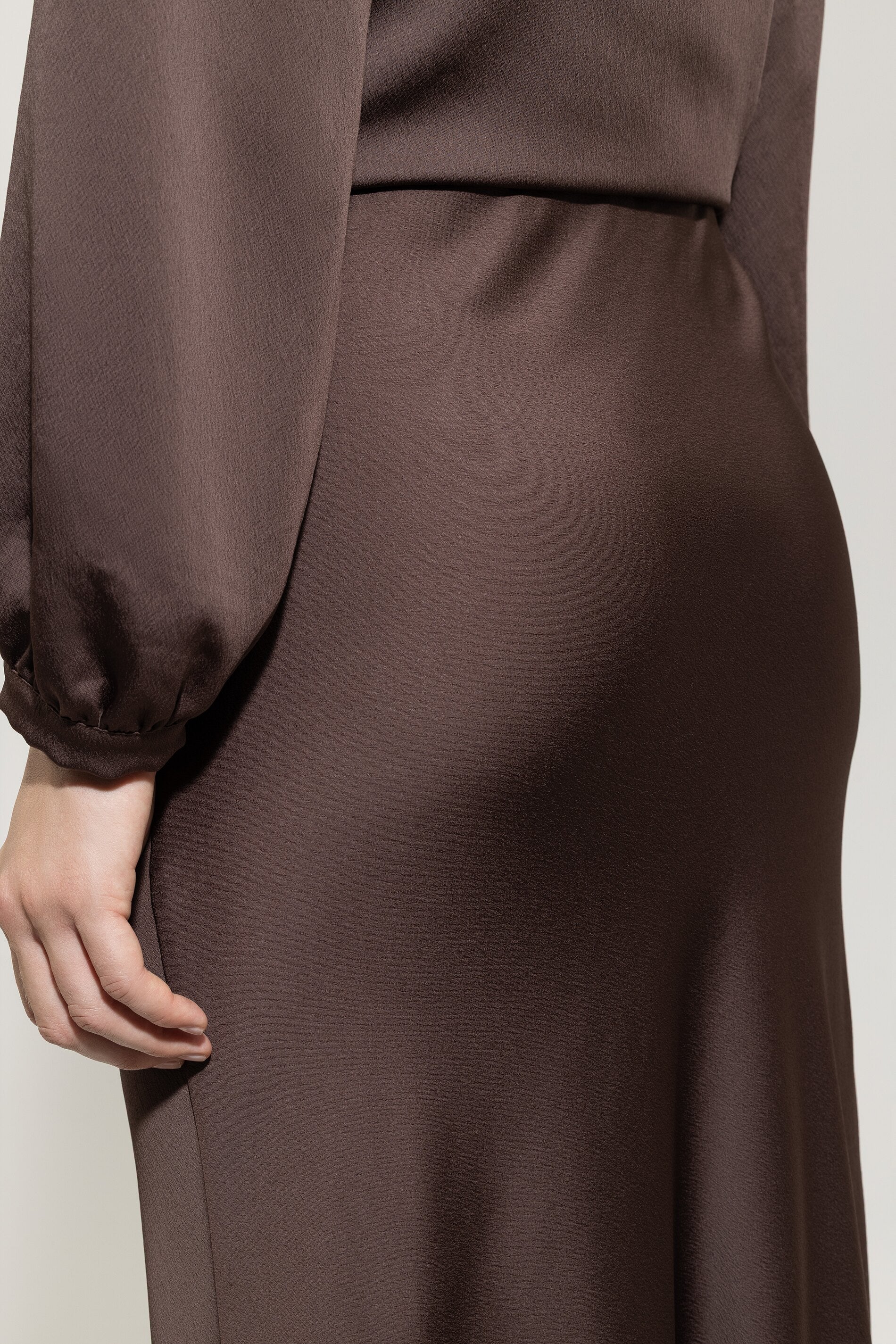 Maxi-Satinrock - espresso - Standard | Model Detail