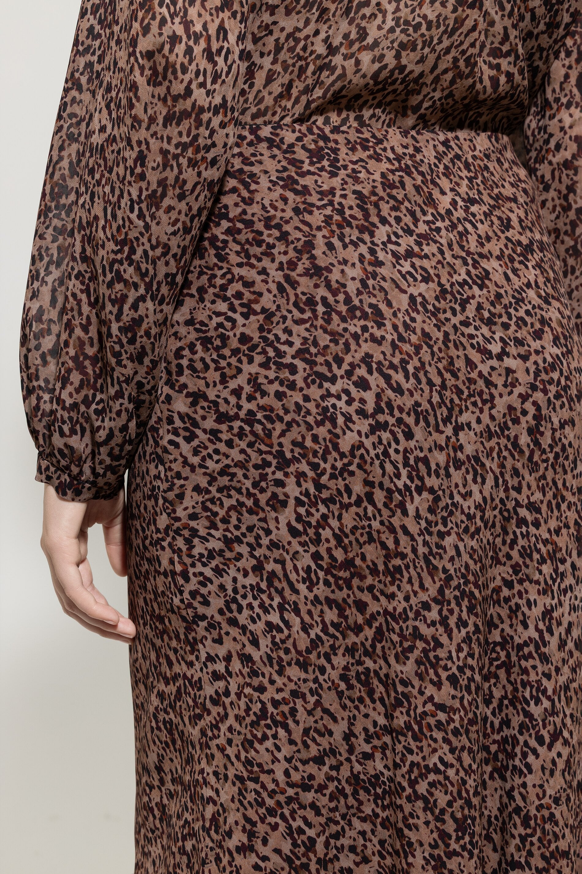 Midirock mit Baby-Animal-Print - multi - Standard | Model Detail