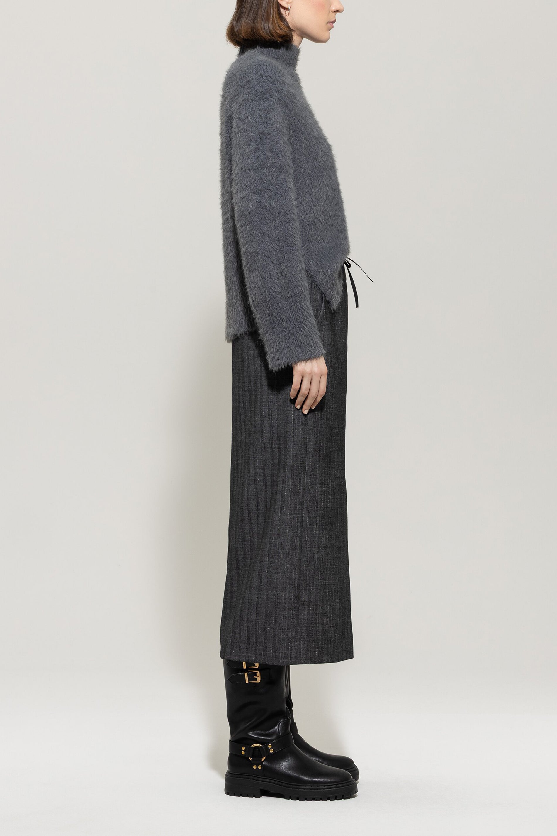 Stiftrock mit Nadelstreifen - multi - Standard | Model Seite