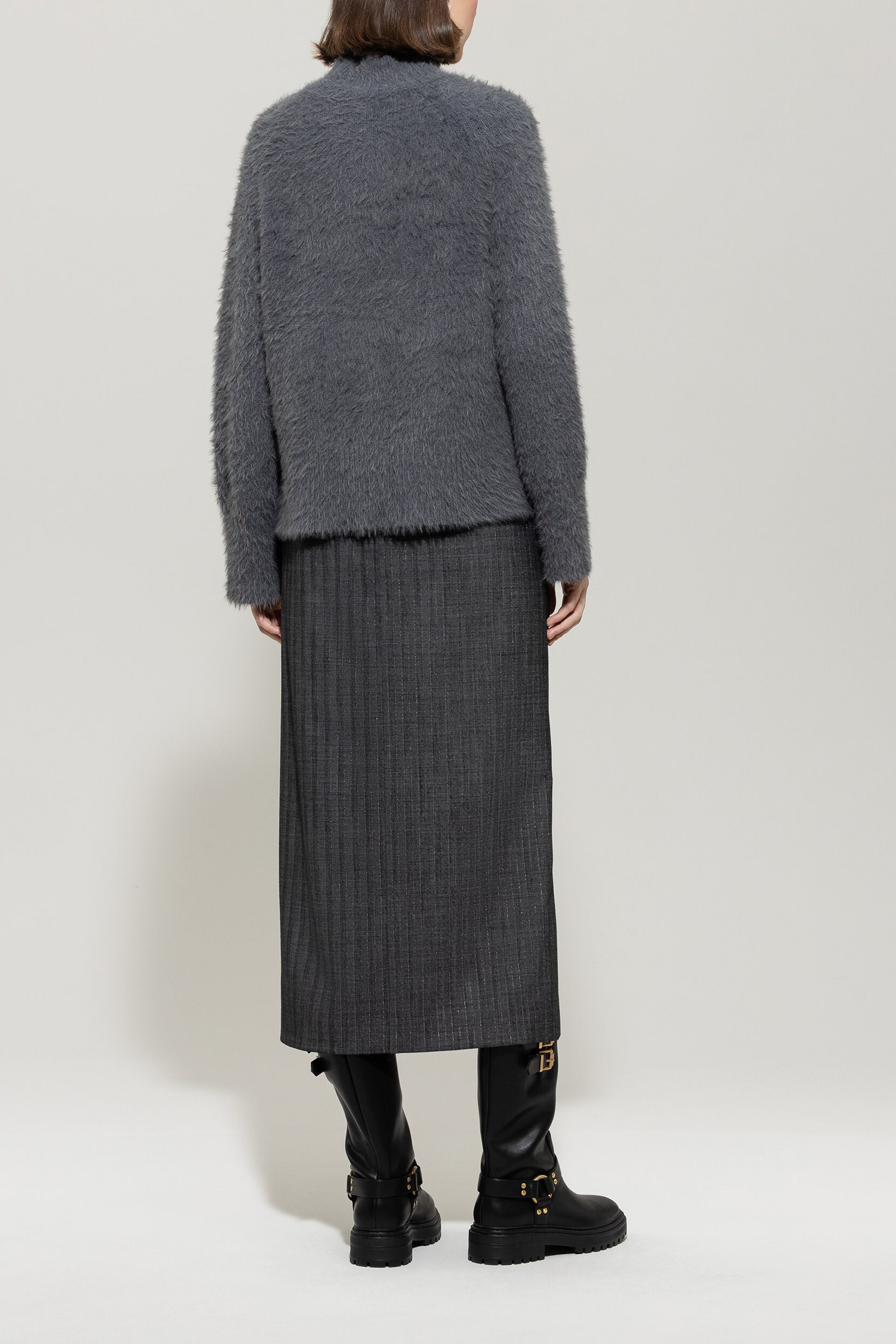 Stiftrock mit Nadelstreifen - multi - Standard | Model Rück