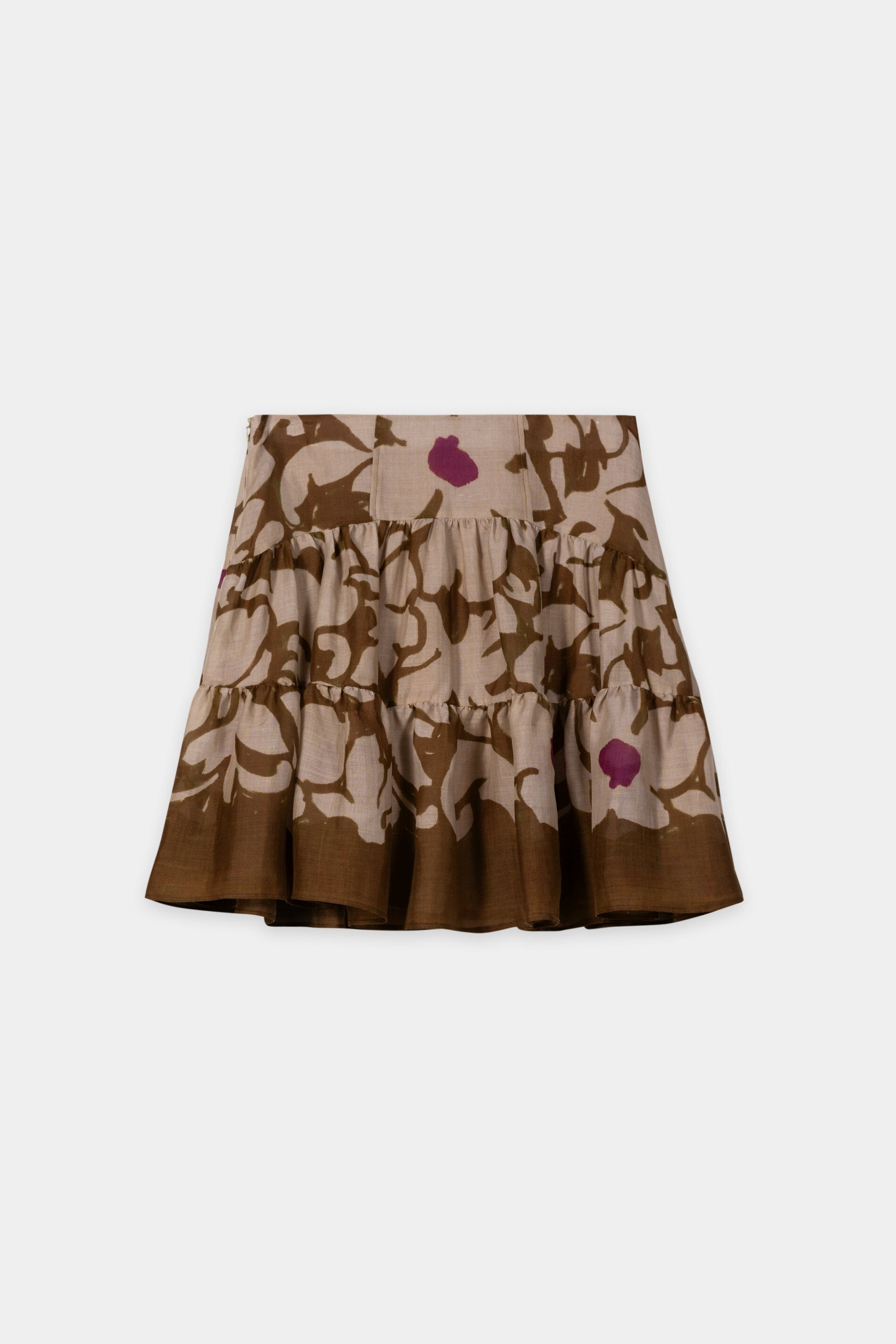 Mini-Rock mit Flower-Print - light terracotta / multi - Standard | Artikel Rück