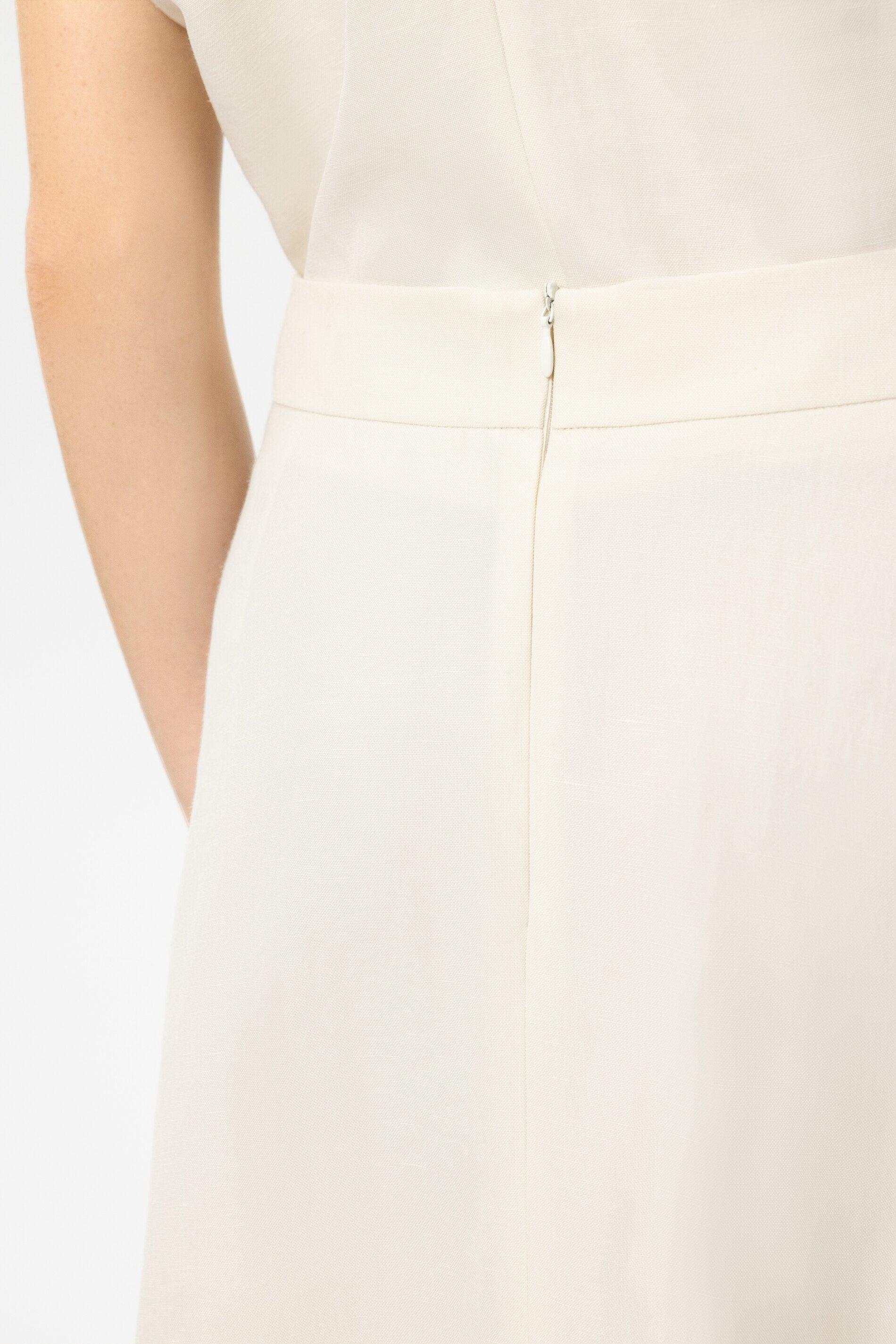 Rock aus Leinen-Mix - milk - Standard | Model Detail