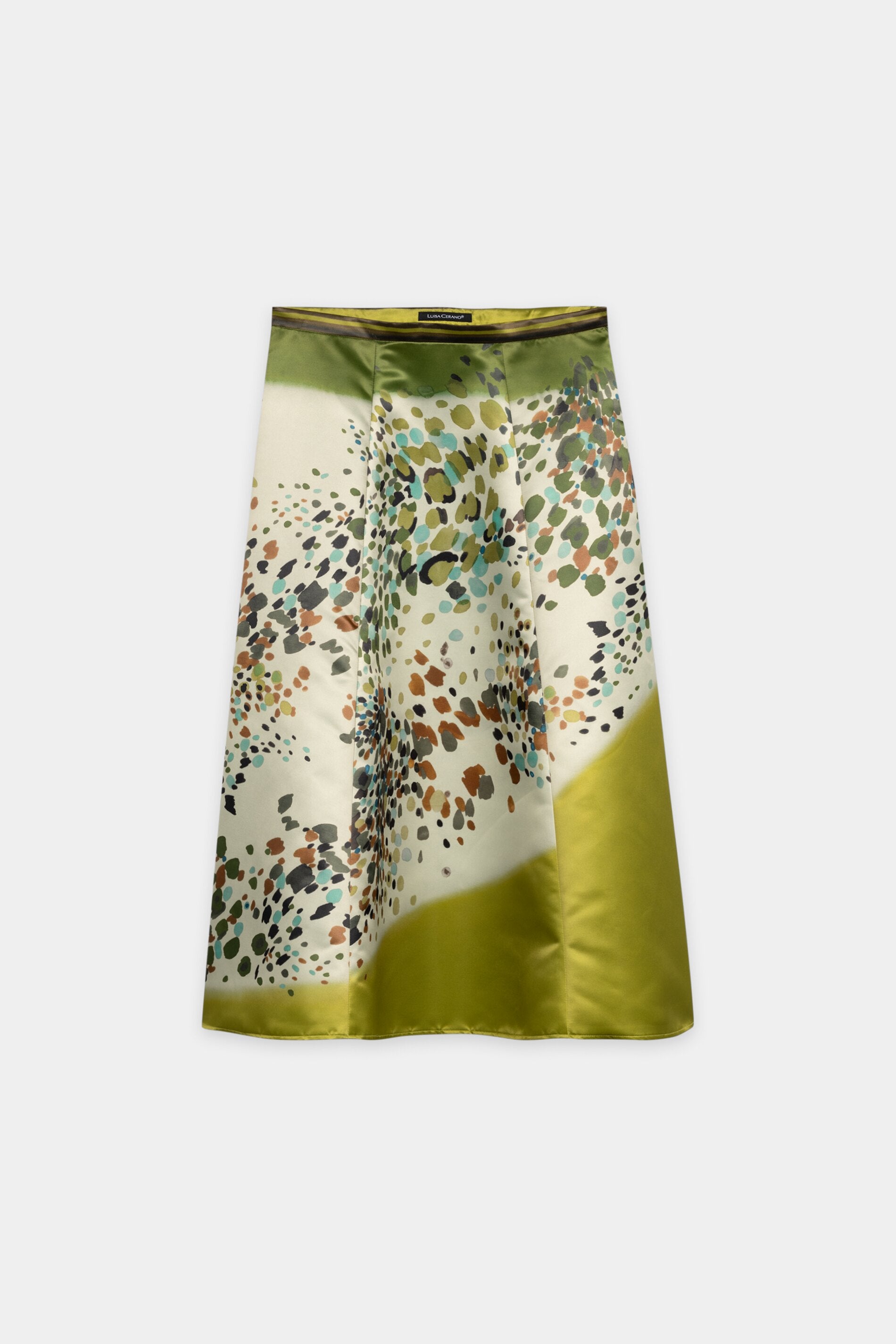 Midi-Rock mit Print - multi - Standard | Artikel Front