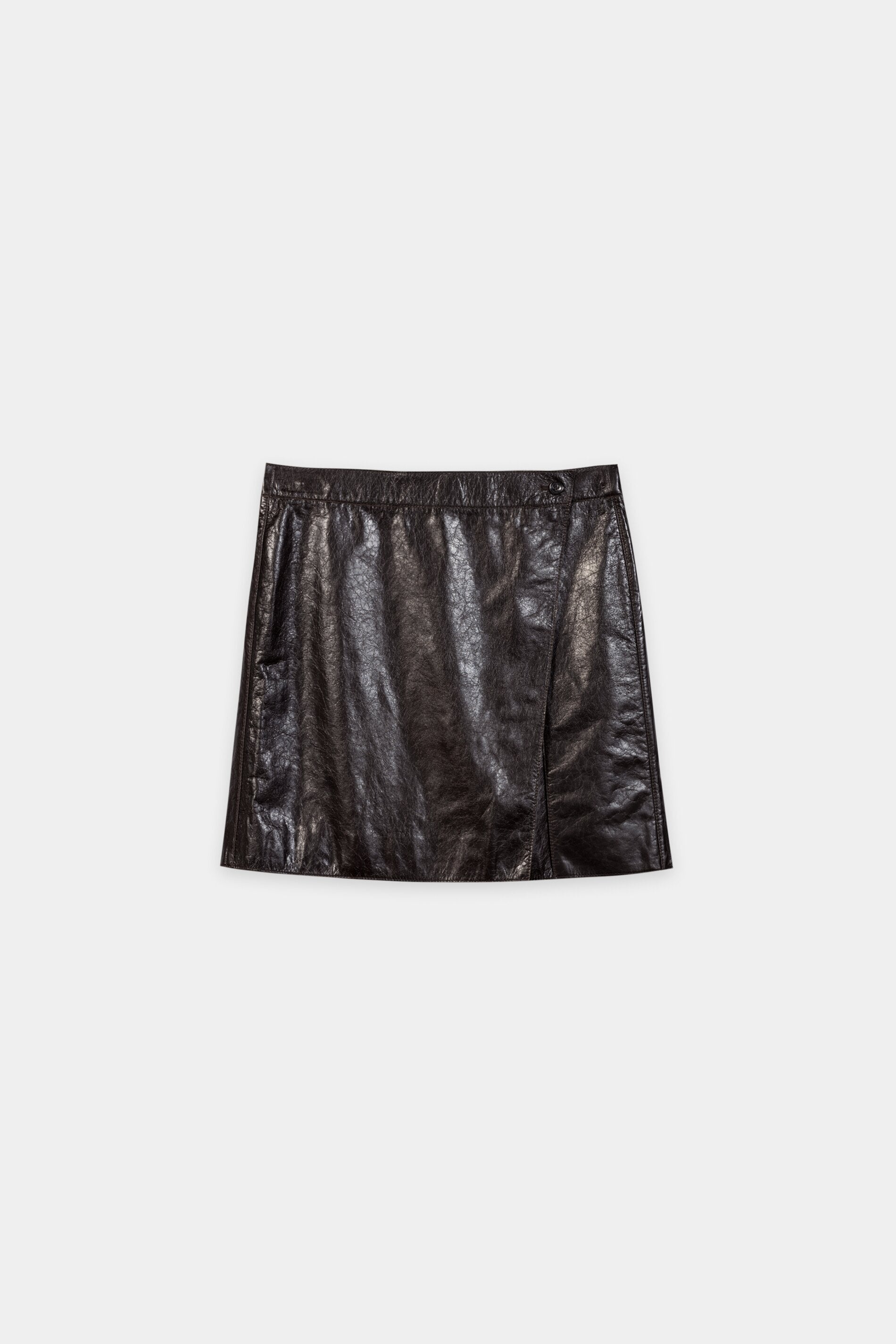 Lammnappa-Minirock - truffle - Standard | Artikel Front