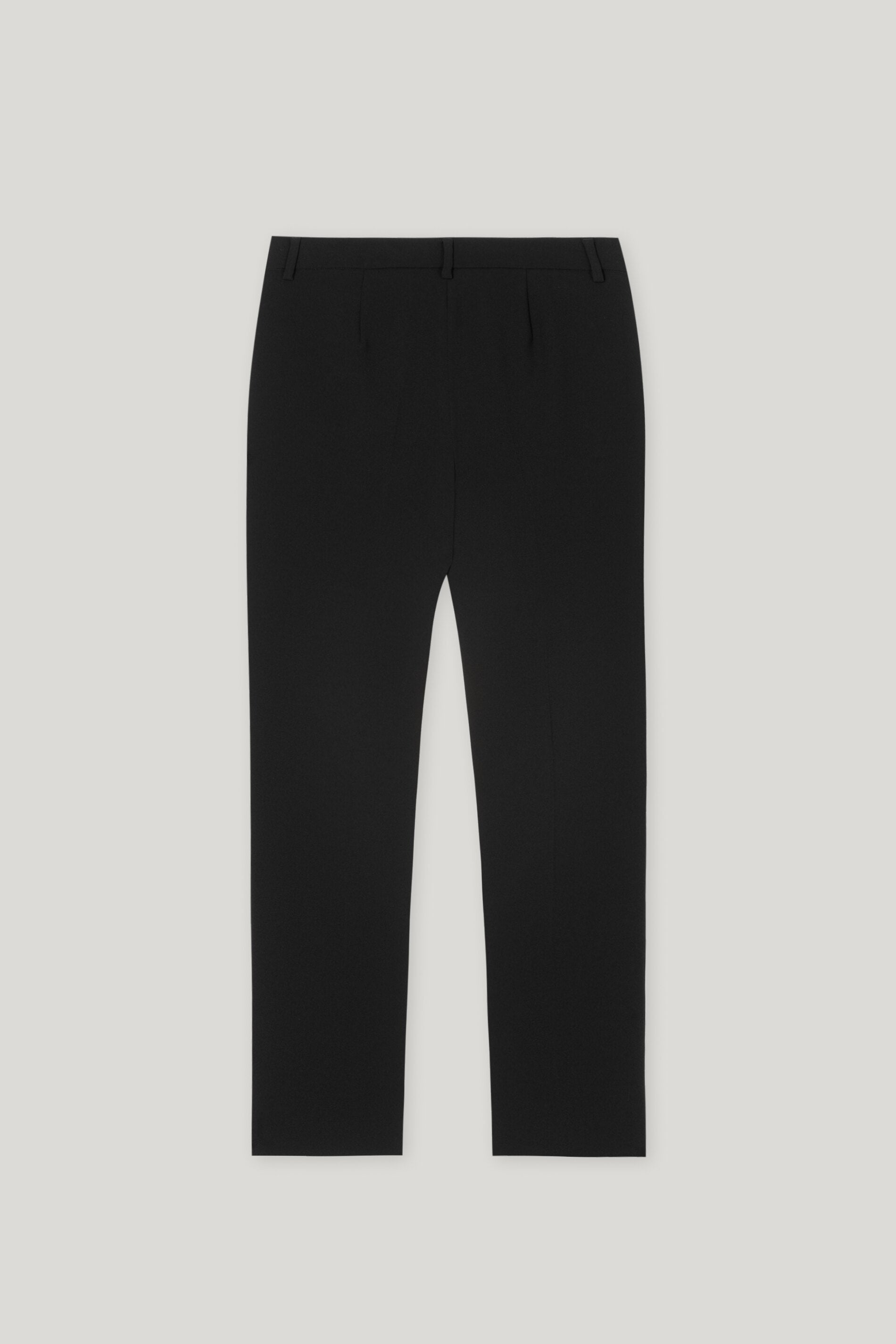 Tapered Pants aus Techno Sablé - black - Standard | Artikel Rück
