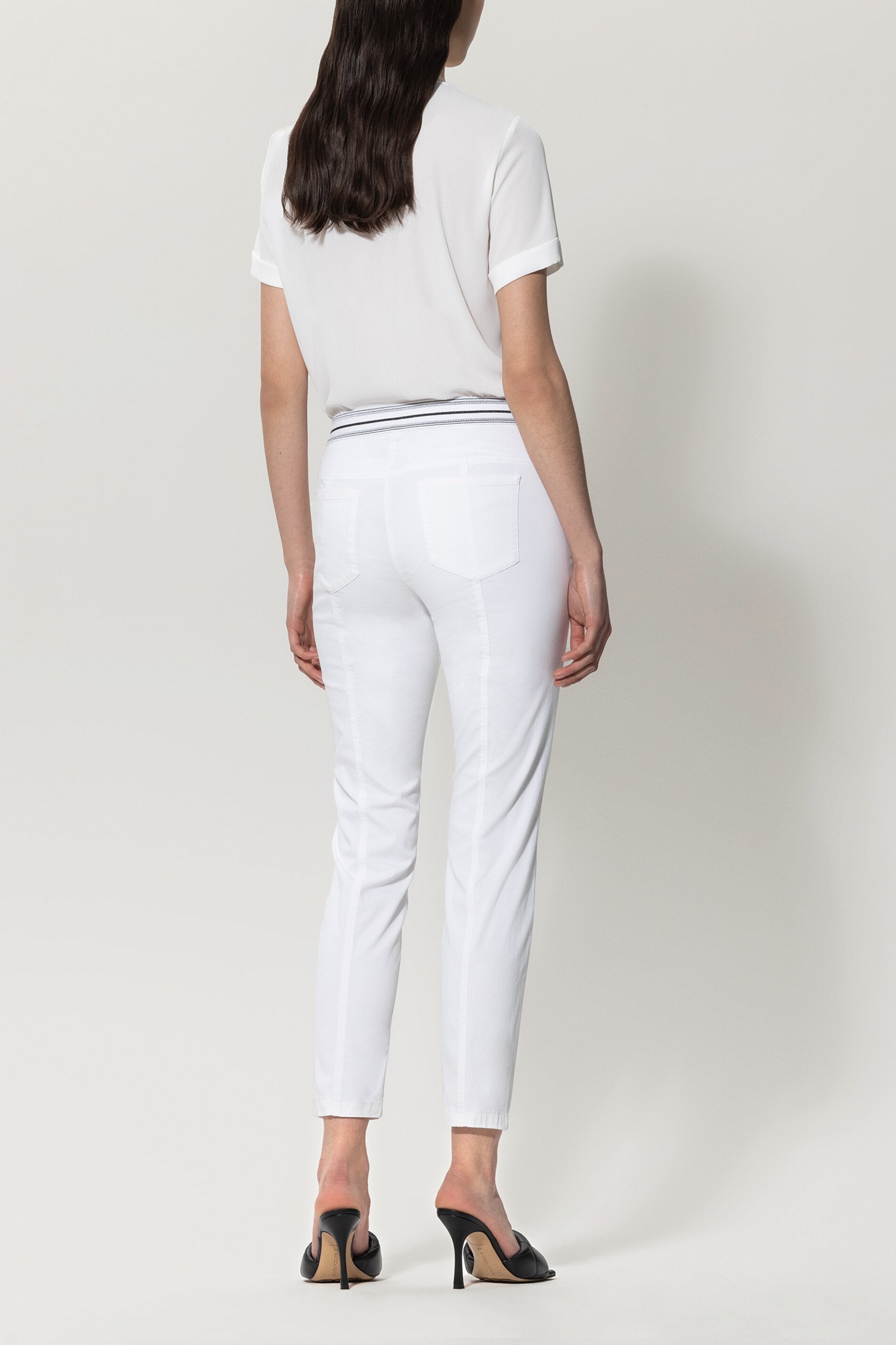 High-Stretch-Skinny-Denim - white - Standard | Model Rück