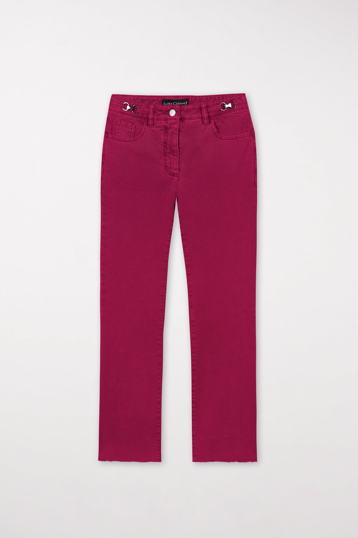 Authentic-Twill-Denim - berry pink - Standard | Artikel Front