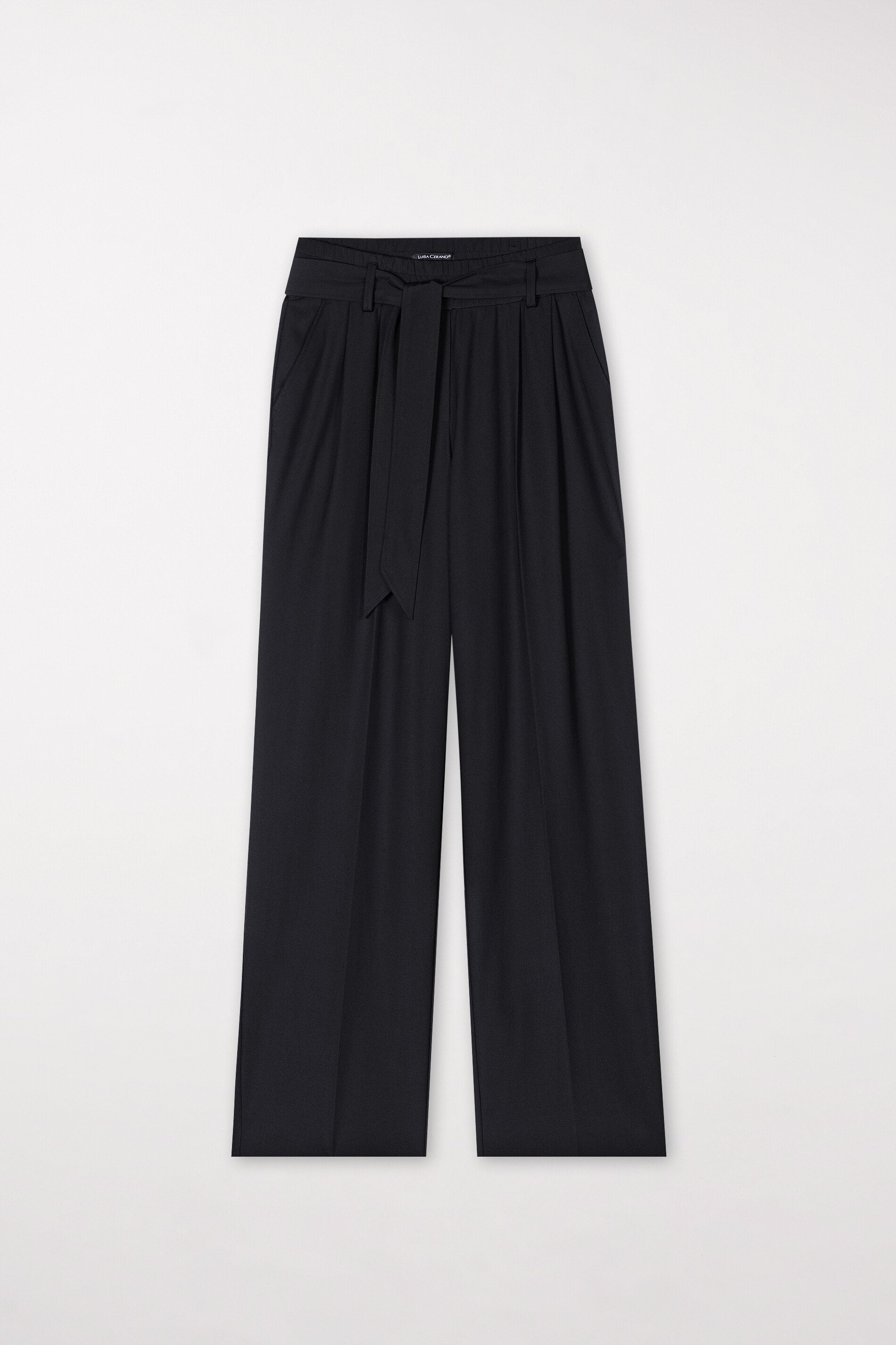 Softshell-Wideleg-Pants - black - Standard | Artikel Front