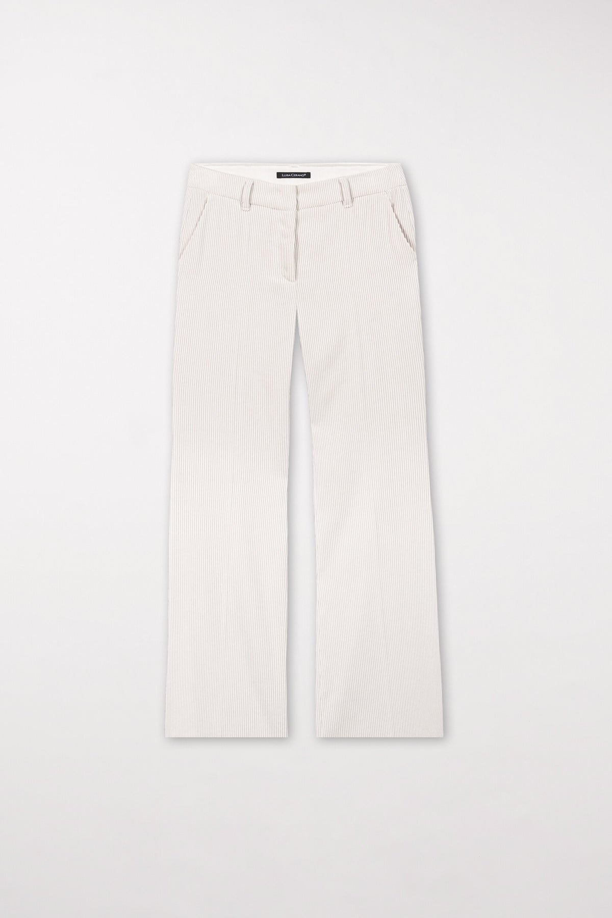 Cord-Wideleg-Pants - eggshell - Standard | Artikel Front