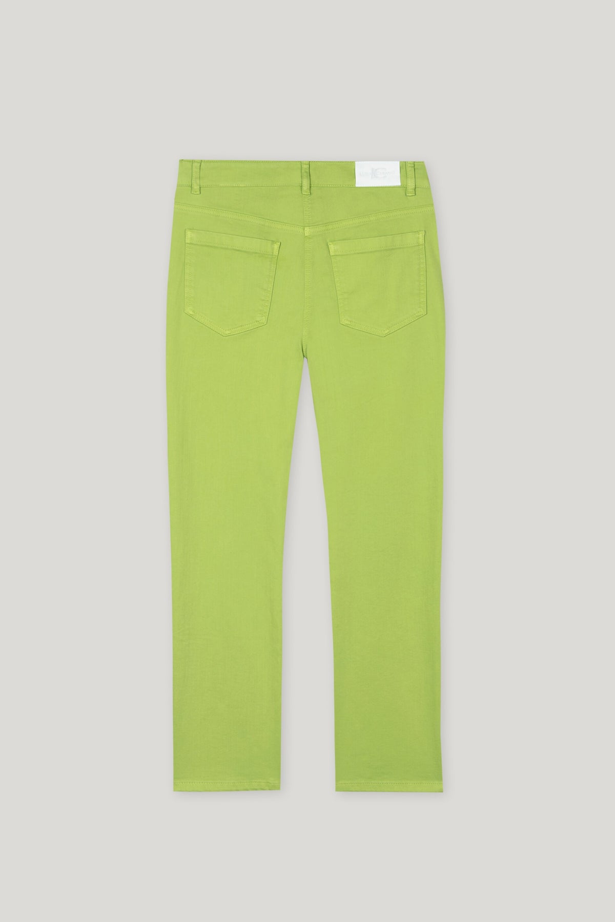 Twill-Colour-Denim - pea green - Standard | Artikel Rück