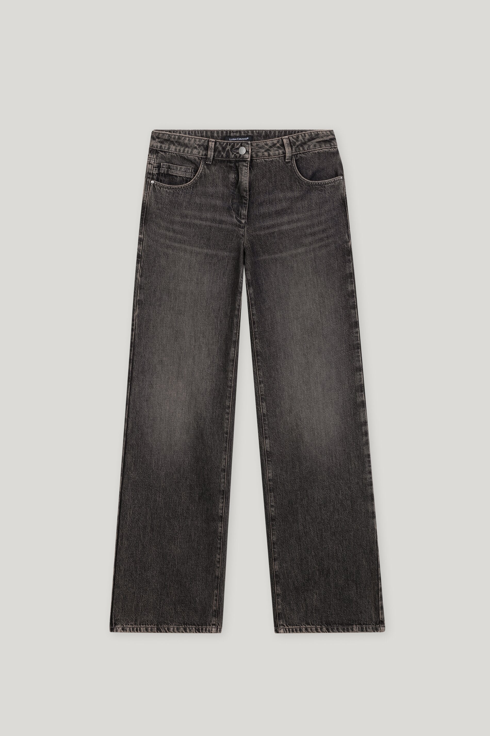 Wideleg-Denim - grey denim - Standard | Artikel Front