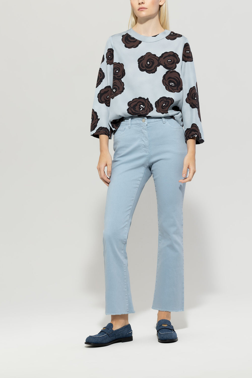 Authentic-Babyflare-Denim - błękitny - Standardowy