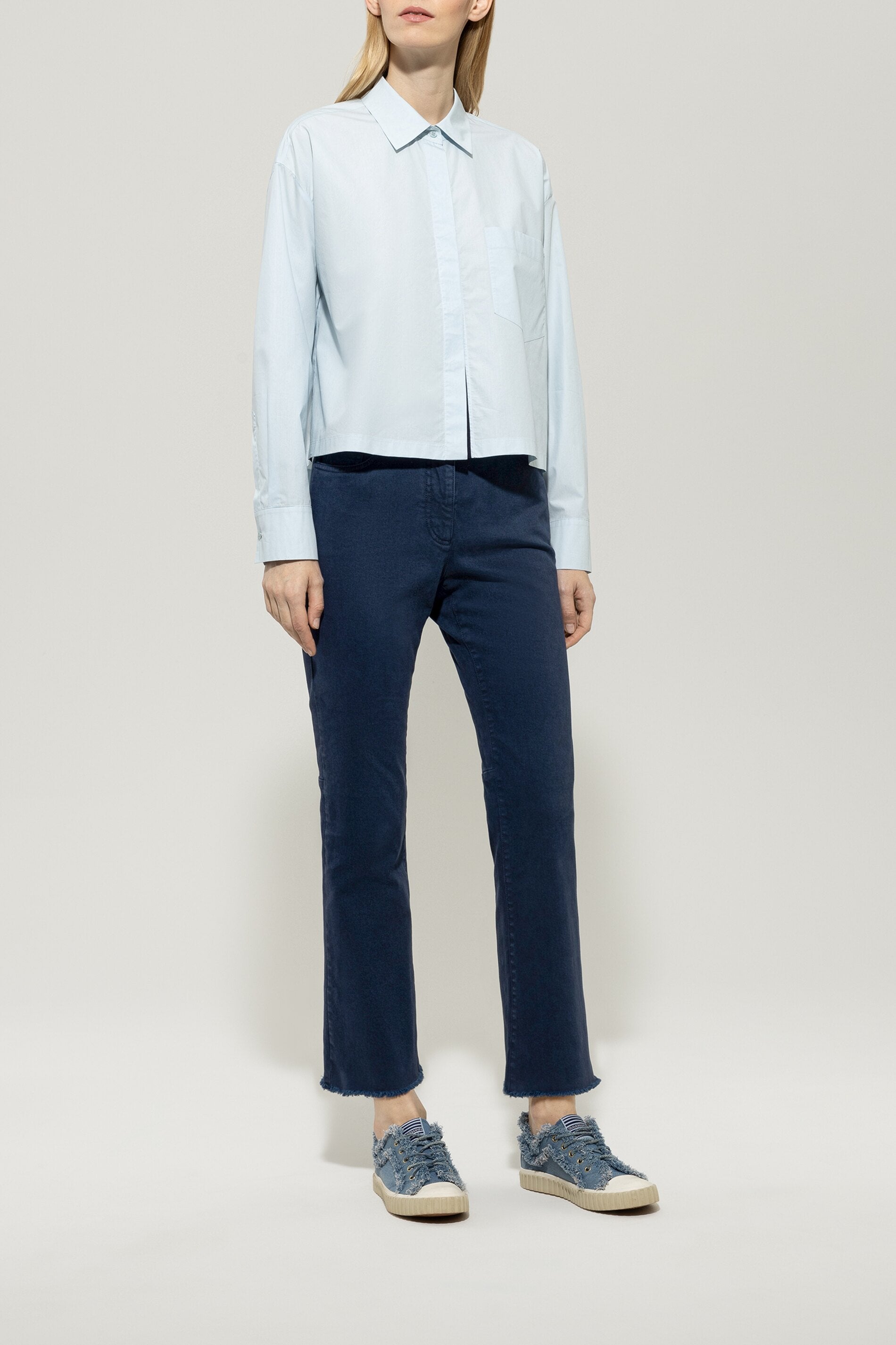 Authentic-Babyflare-Denim - jeans blue - Standard | Model Front