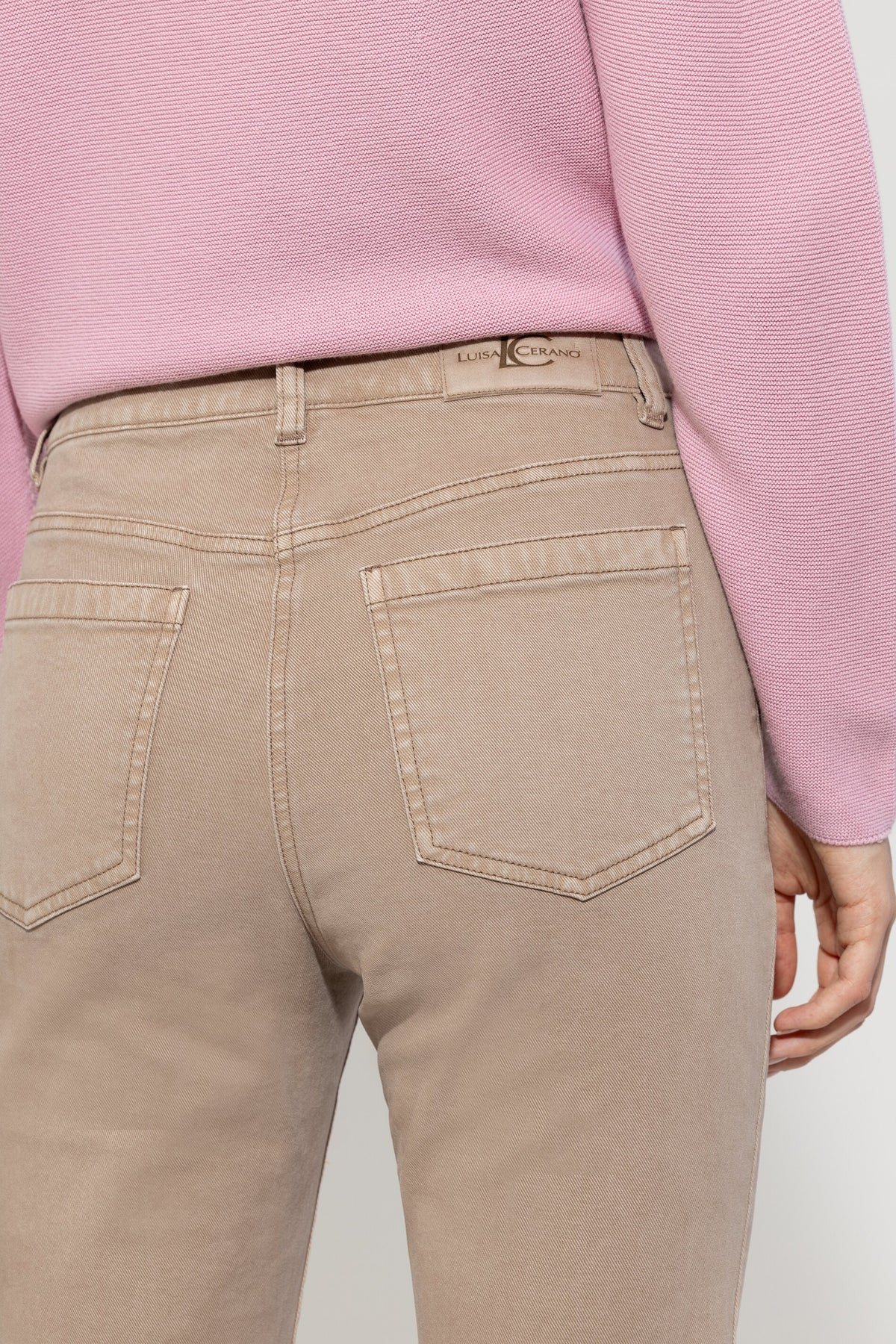 Authentic-Babyflare-Denim - mushroom - ohne Motiv | Model Detail