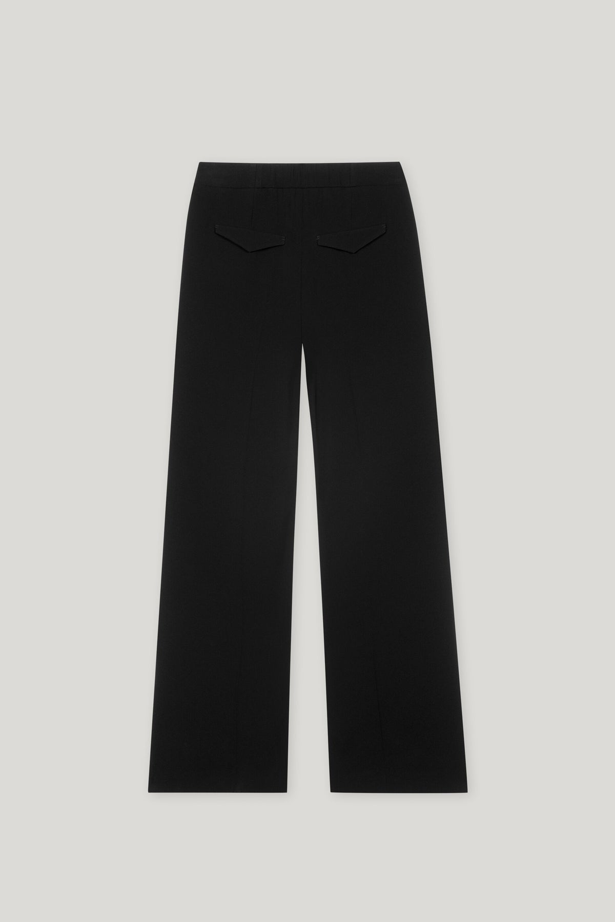Satin-Wideleg-Pants - deep black - Standard | Artikel Rück
