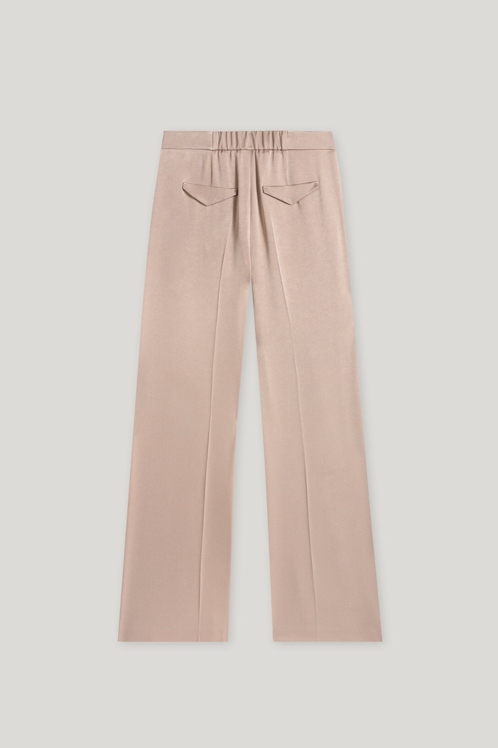 Satin-Wideleg-Pants - mushroom - Standard | Artikel Rück