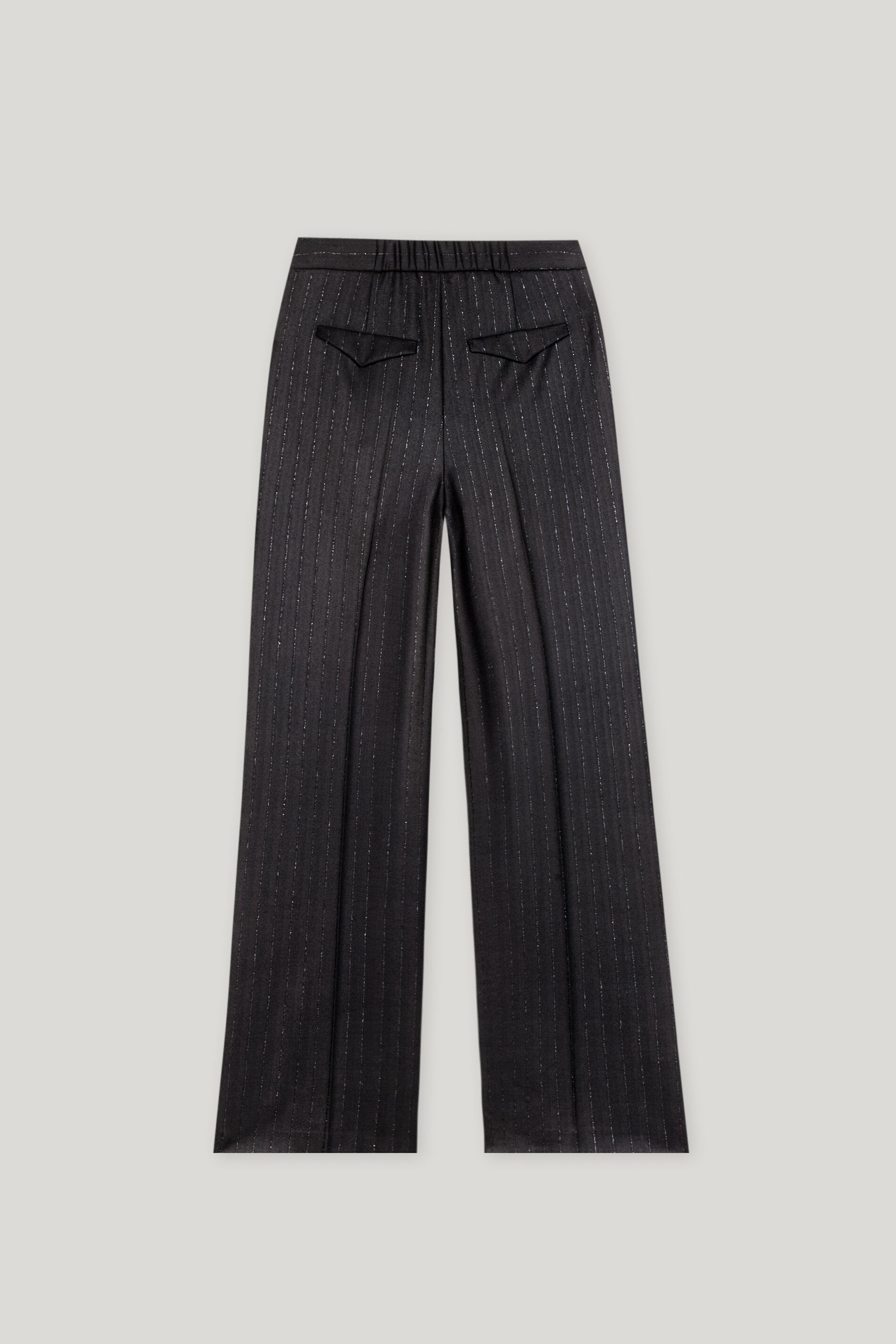 Wideleg mit Nadelstreifen - deep black - Standard | Artikel Rück