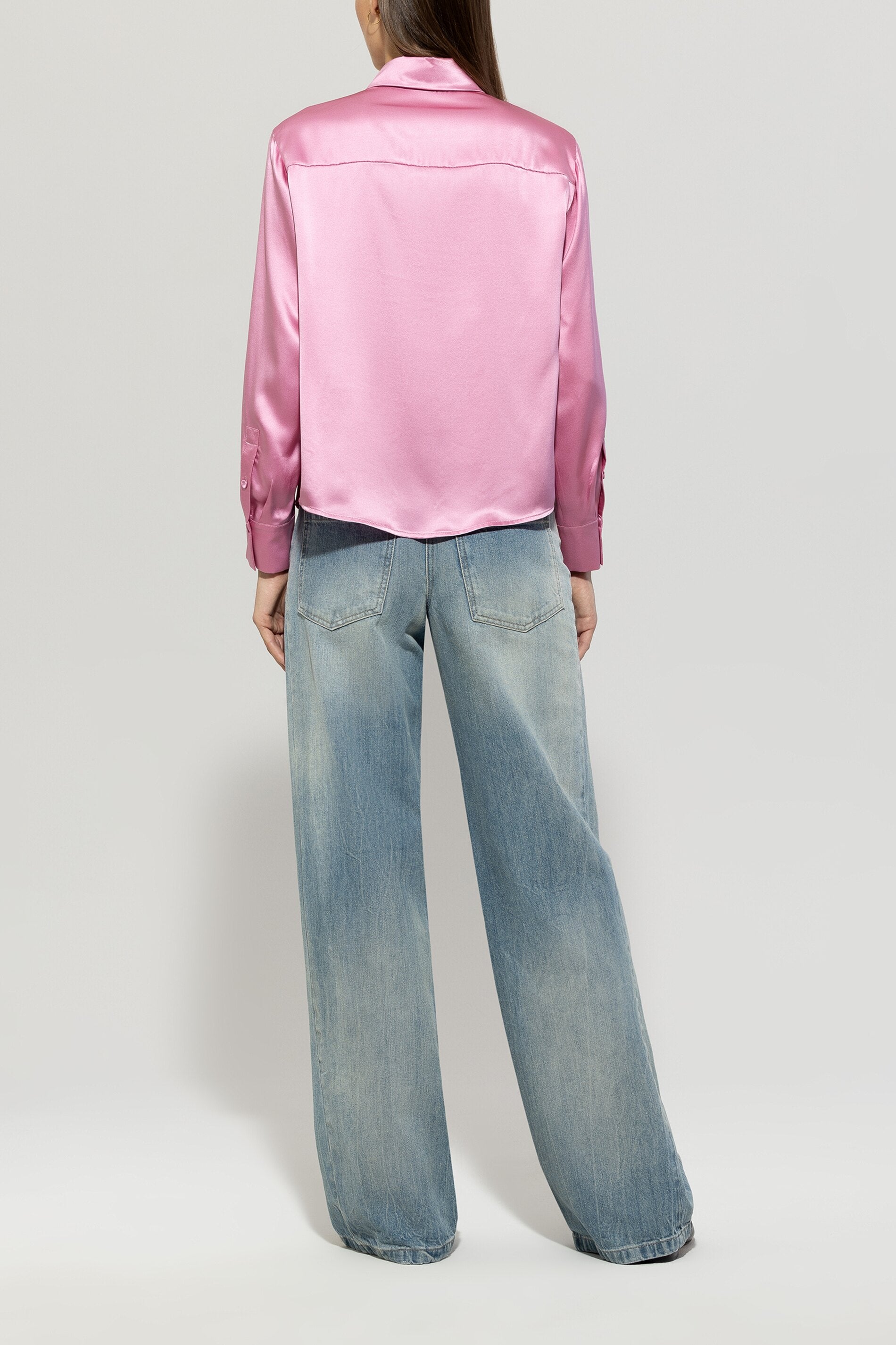 Vintage-Wideleg-Denim - denim blue - Standard | Model Rück