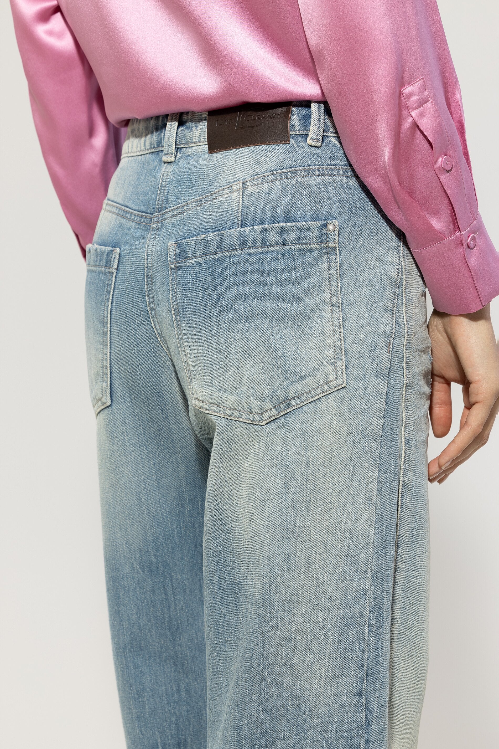 Vintage-Wideleg-Denim - denim blue - Standard | Model Detail
