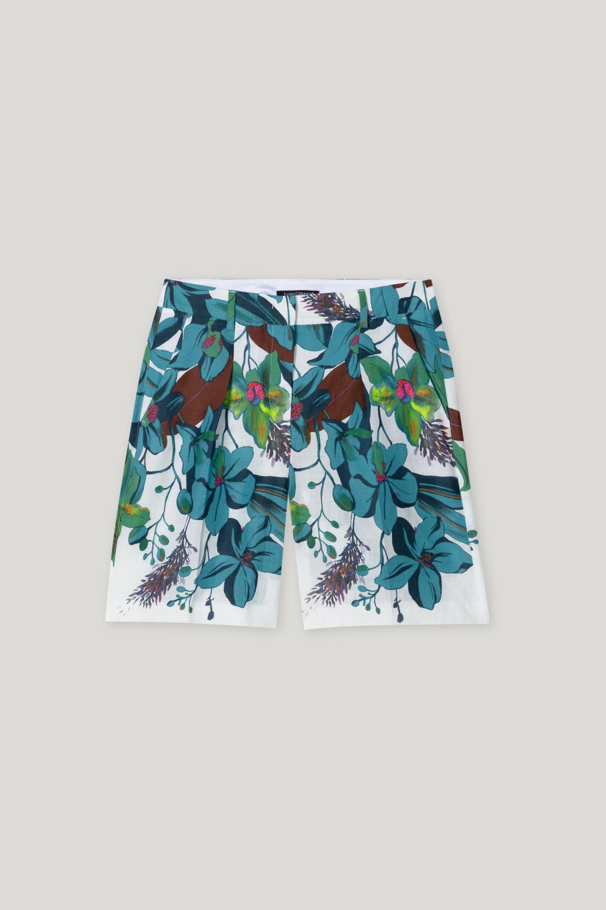 Bermuda mit Hawaii-Print - multi - Standard | Artikel Front