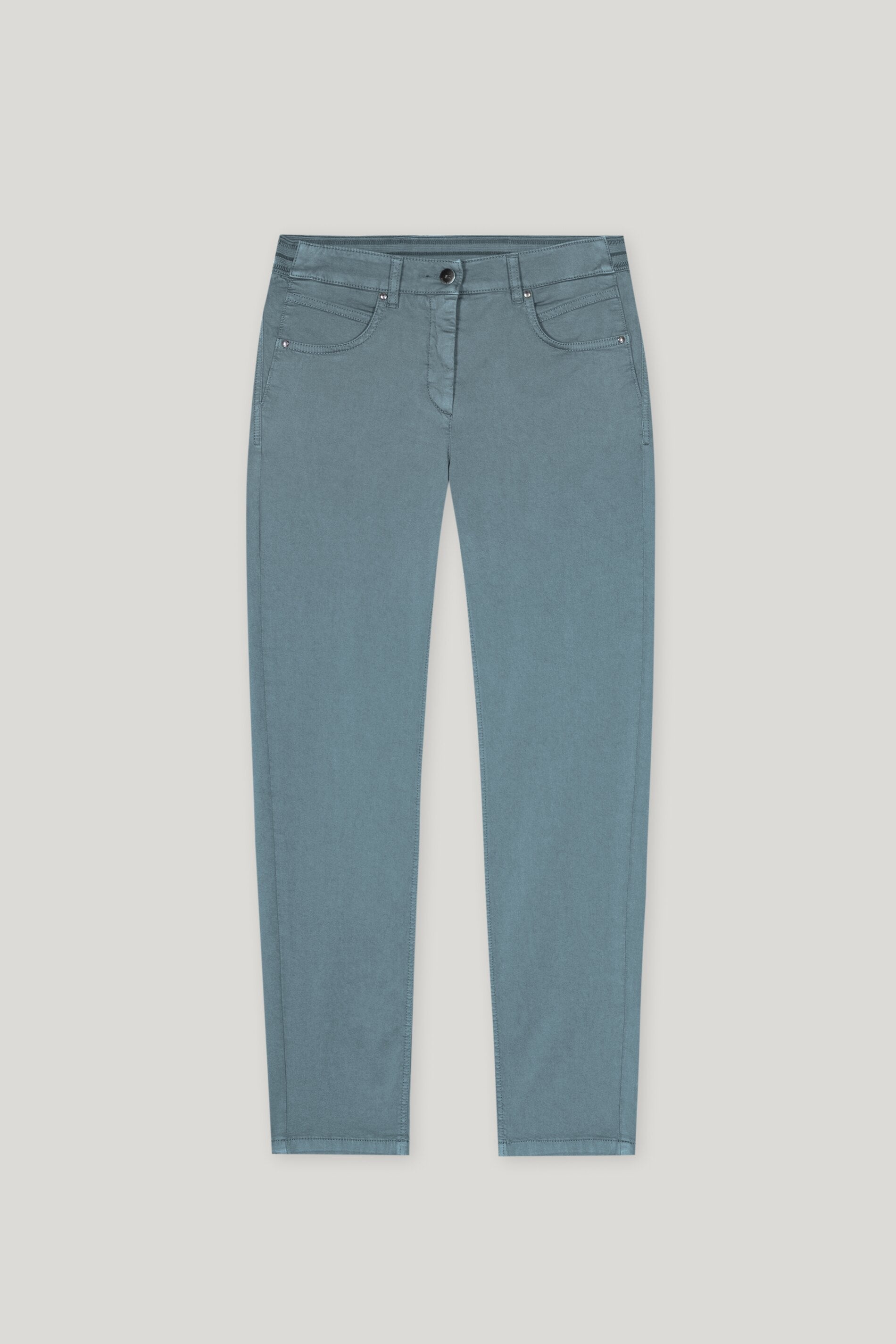 High-Stretch-Colour-Denim - greyish blue - Standard | Artikel Front