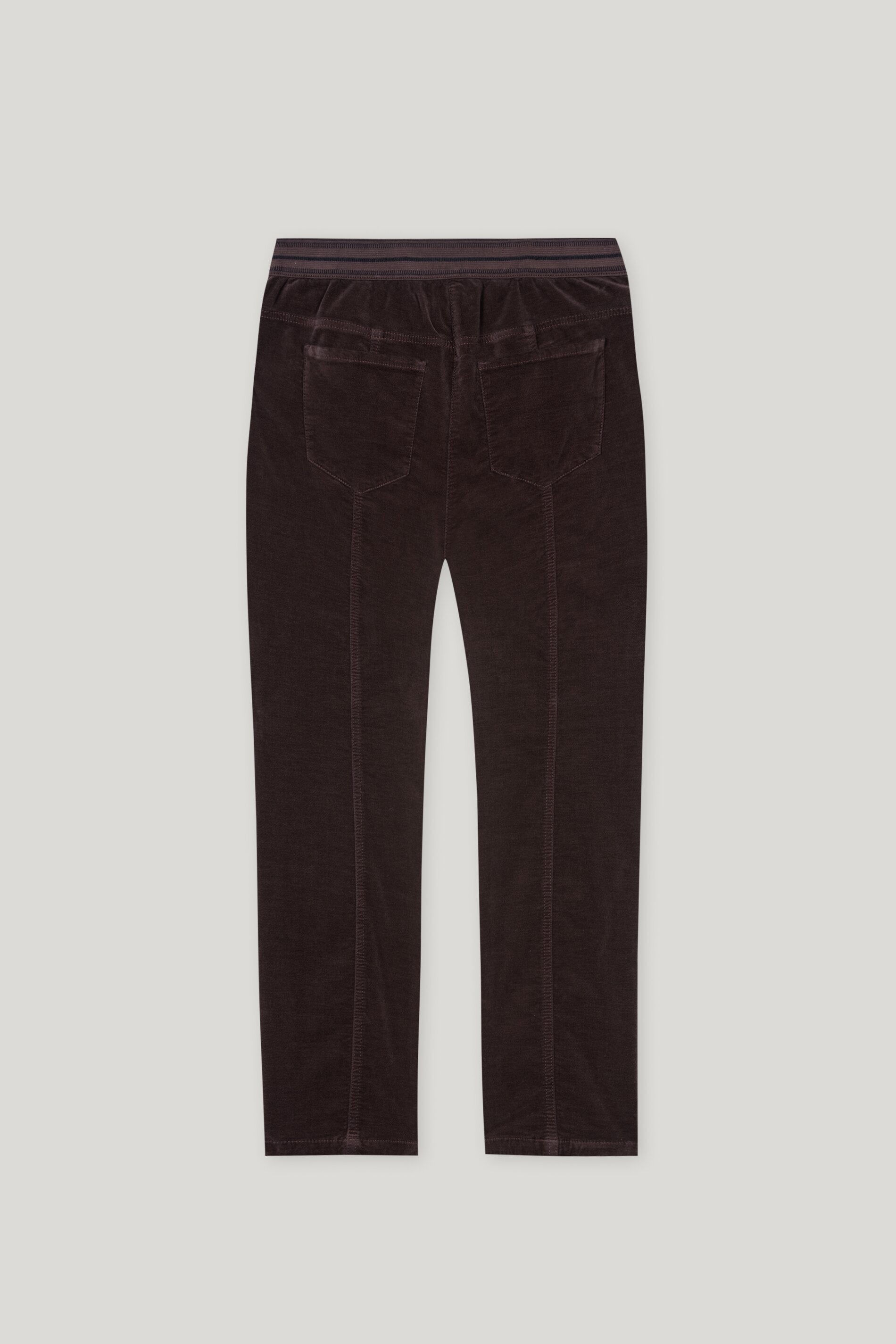 Skinny-Velvet-Pants - espresso - Standard | Artikel Rück