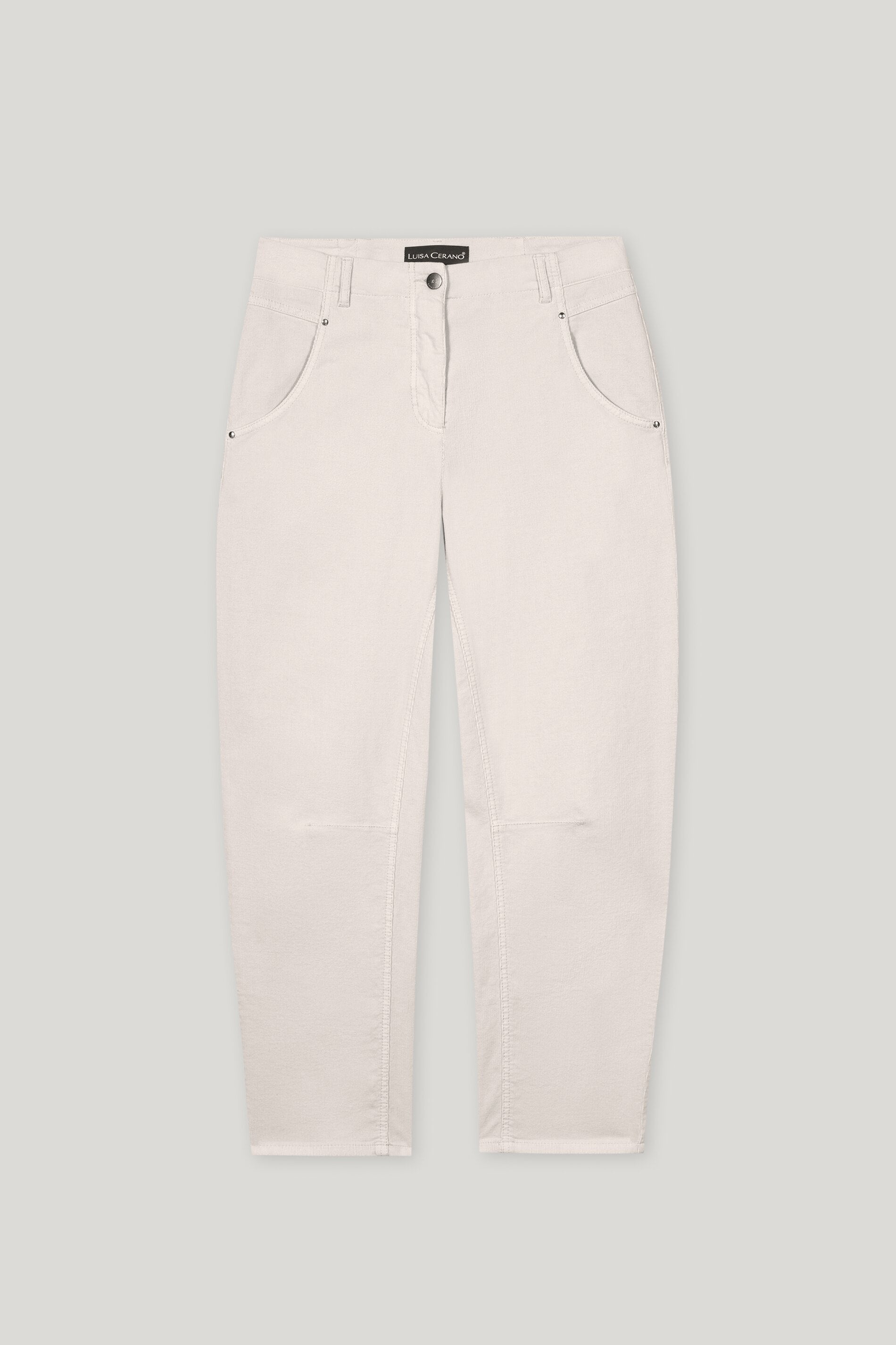 Loosefit-Cord-Pants - silky cream - Standard | Artikel Front