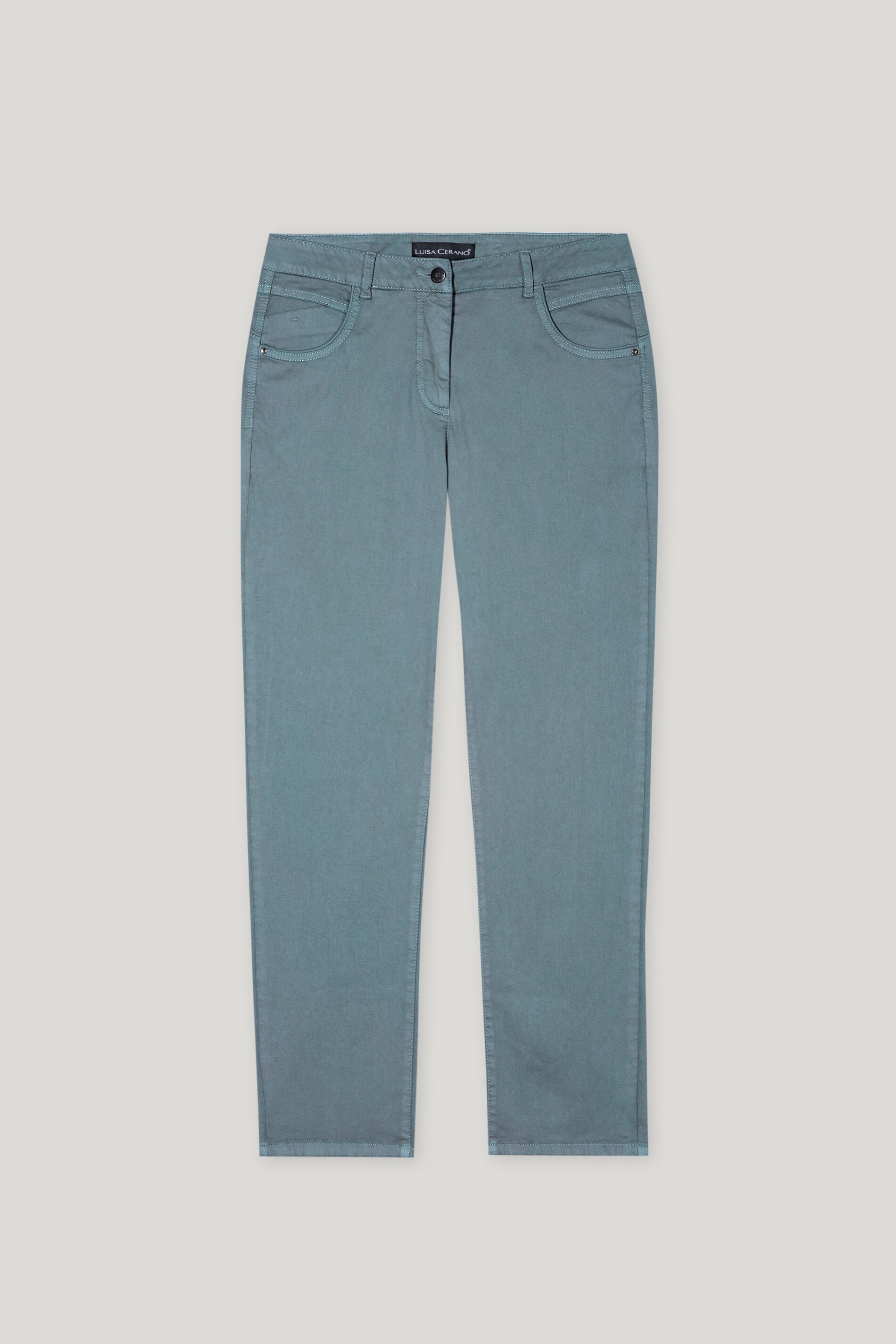 High-Stretch-Tapered-Denim - greyish blue - Standard | Artikel Front
