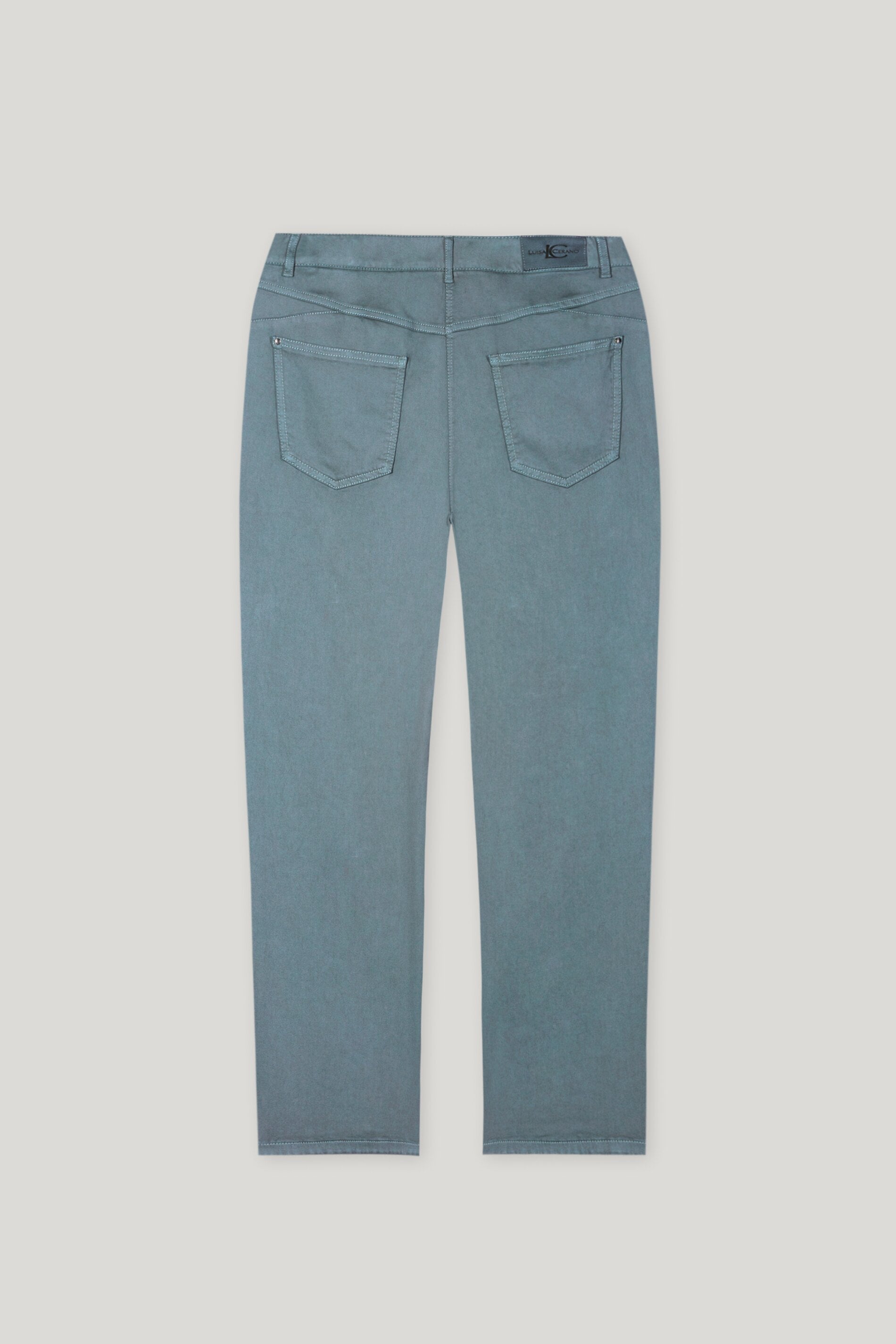High-Stretch-Tapered-Denim - greyish blue - Standard | Artikel Rück