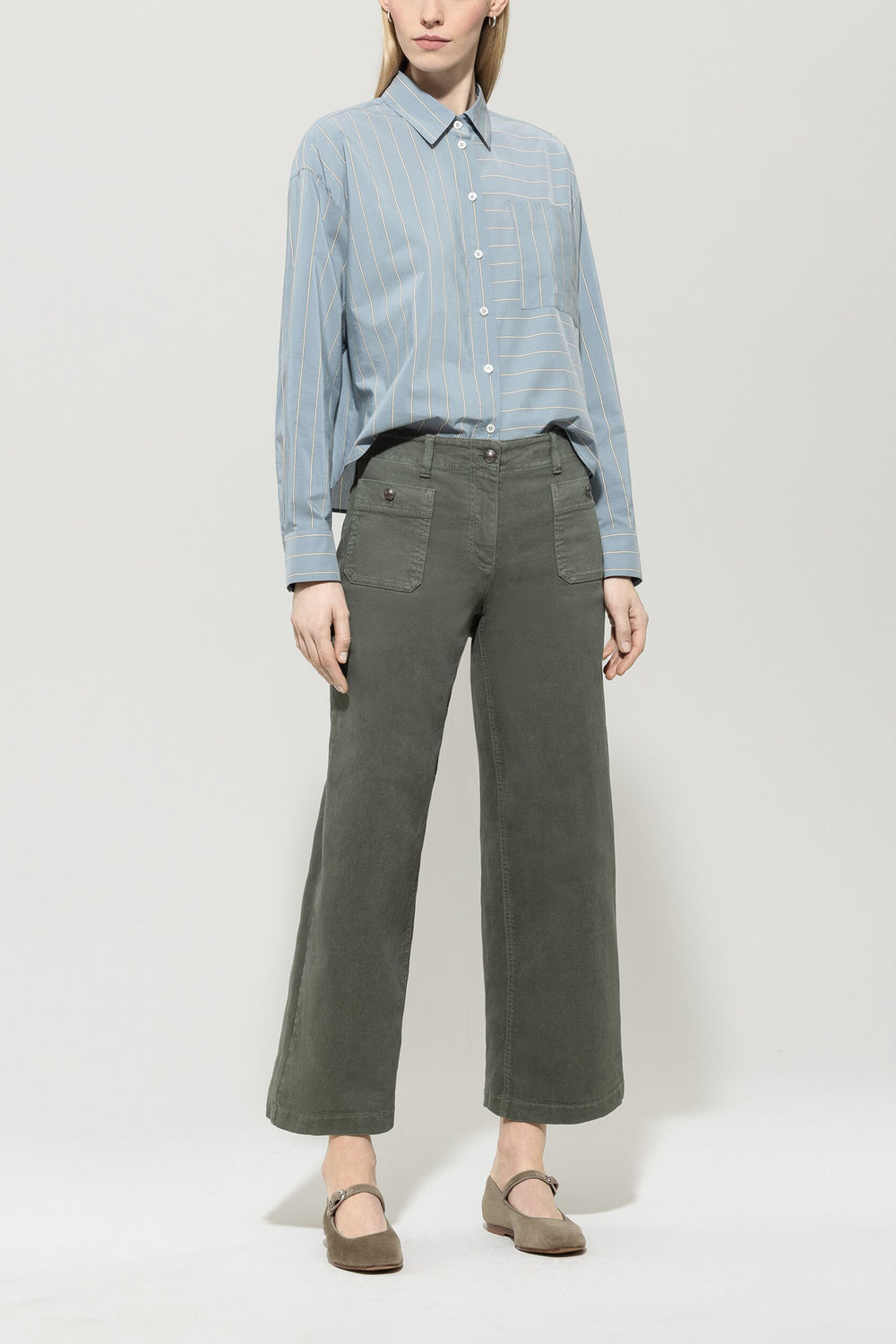 Denim large authentique - cool khaki - standard