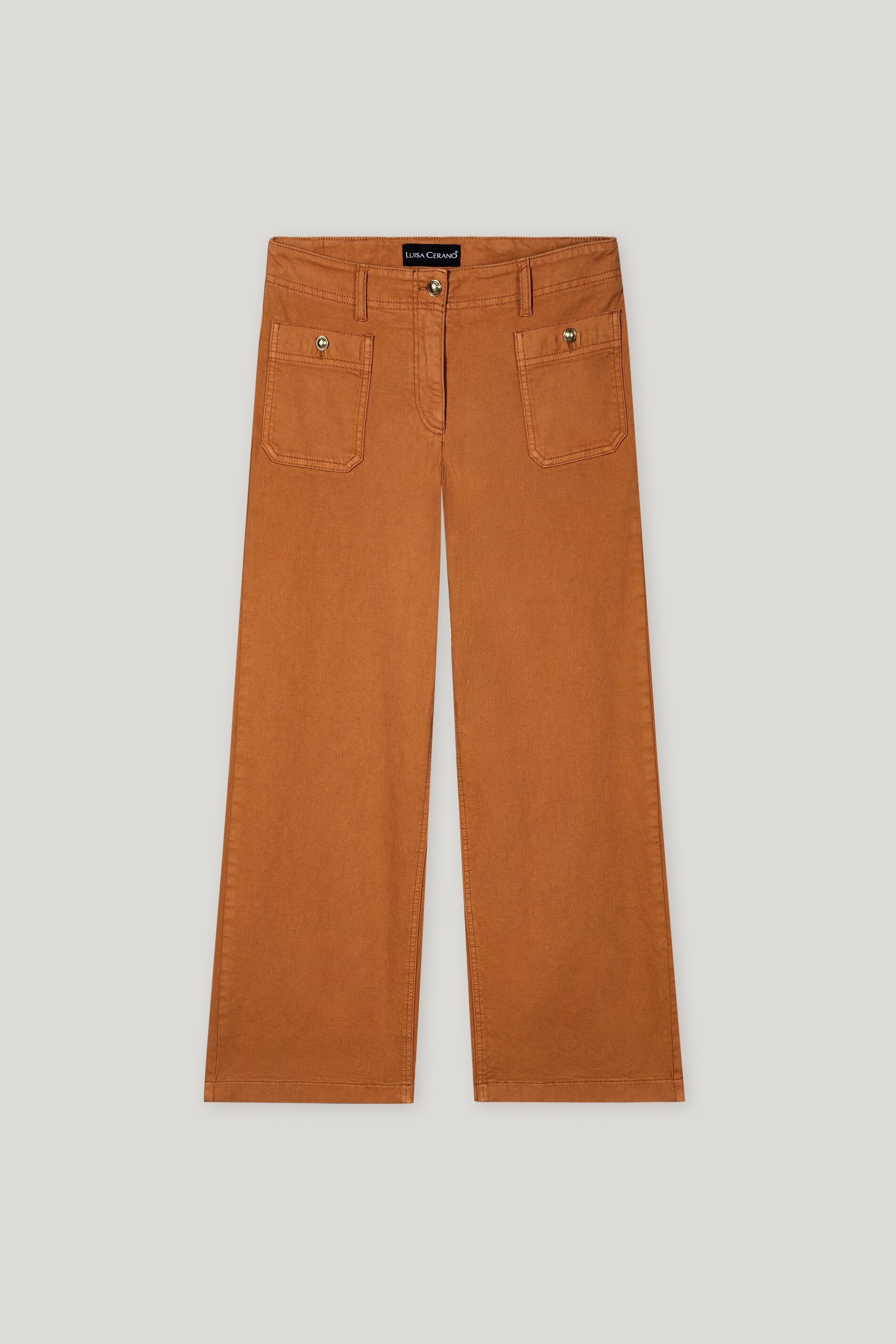 Authentic-Wideleg-Denim - cinnamon - Standard | Artikel Front