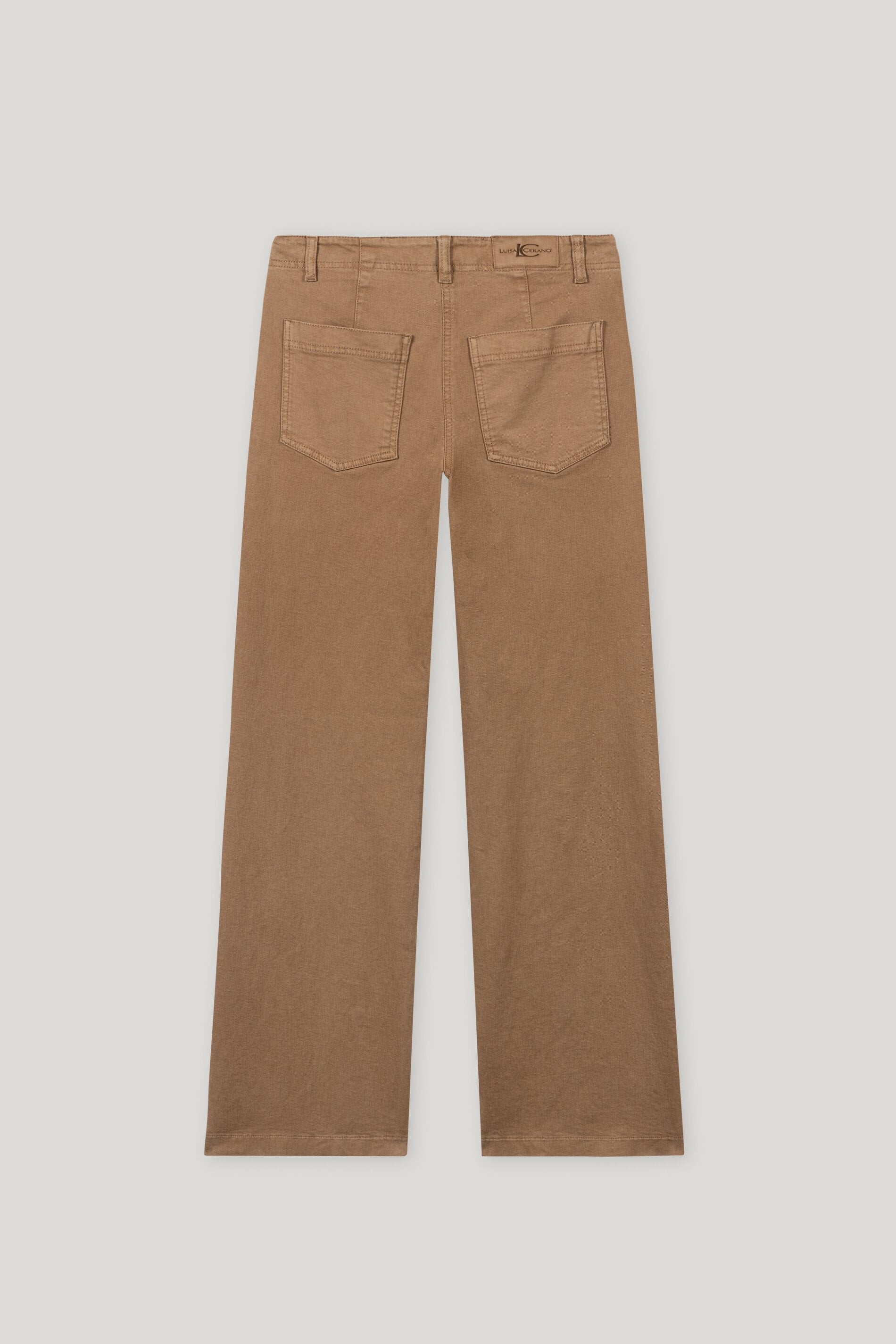 Authentic-Wideleg-Denim - hanf - lange Version | Artikel Rück