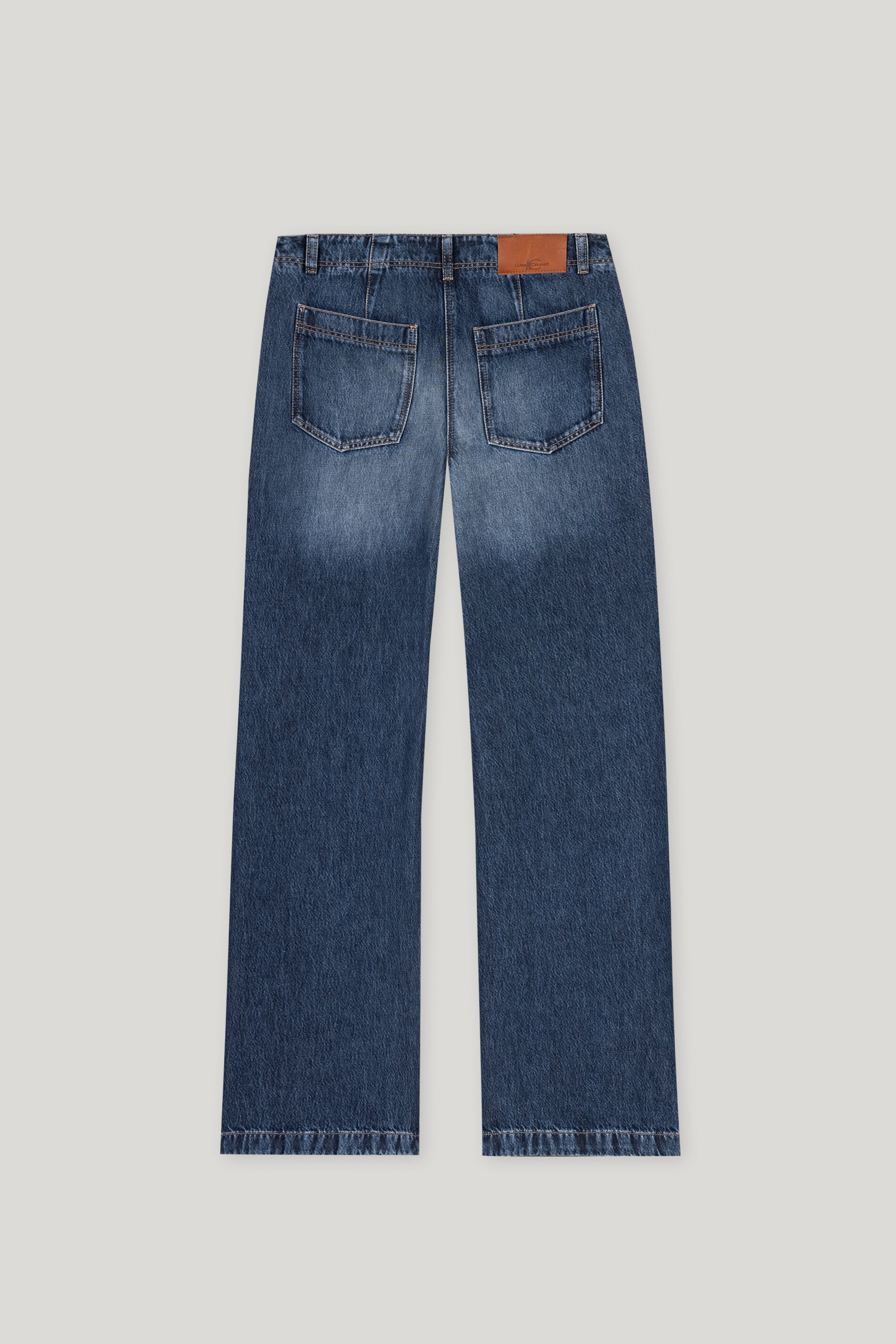 Wideleg-Tencel-Denim - denim blue - Standard | Artikel Rück