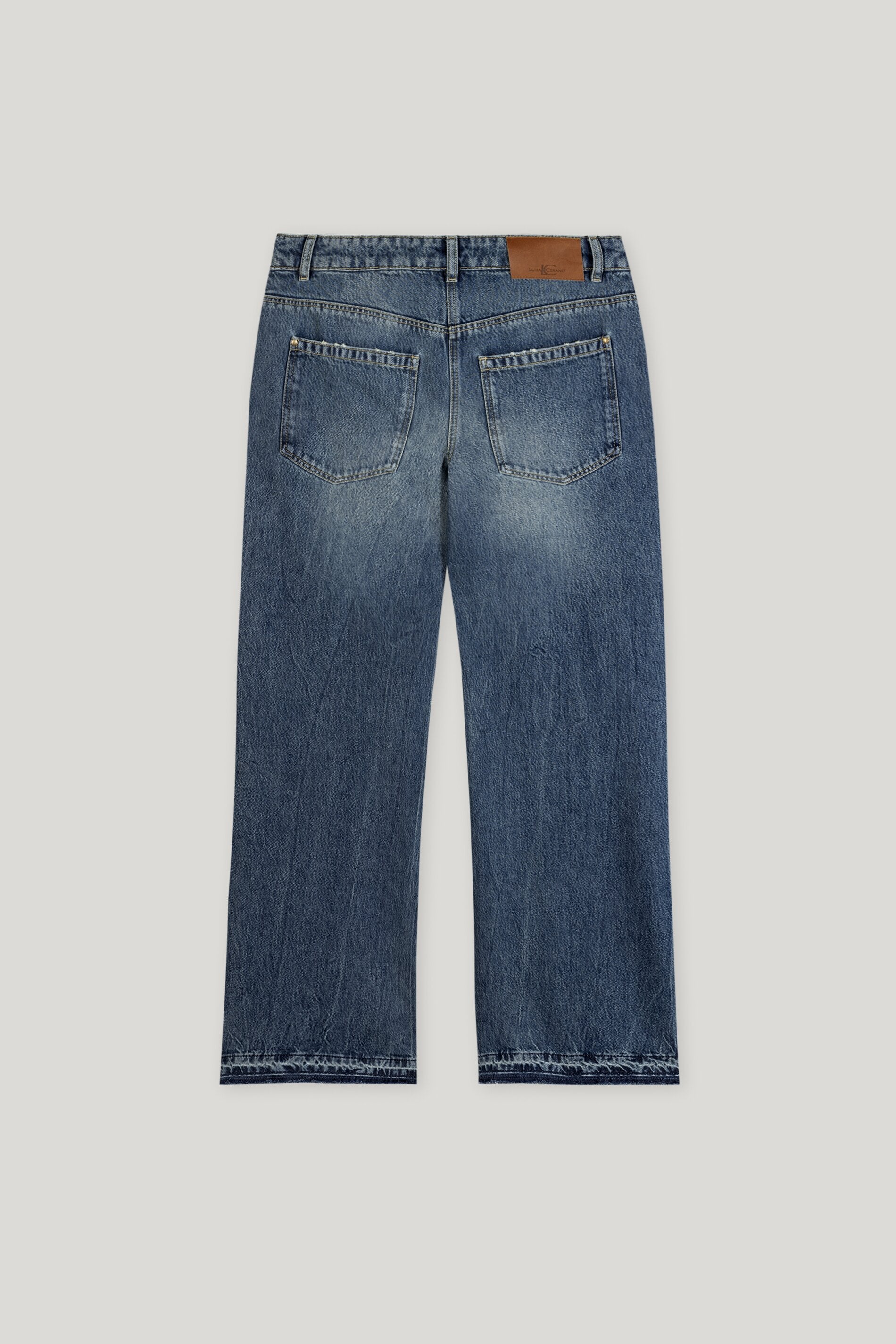 Wideleg-Tencel-Denim - denim blue - Standard | Leger Rück