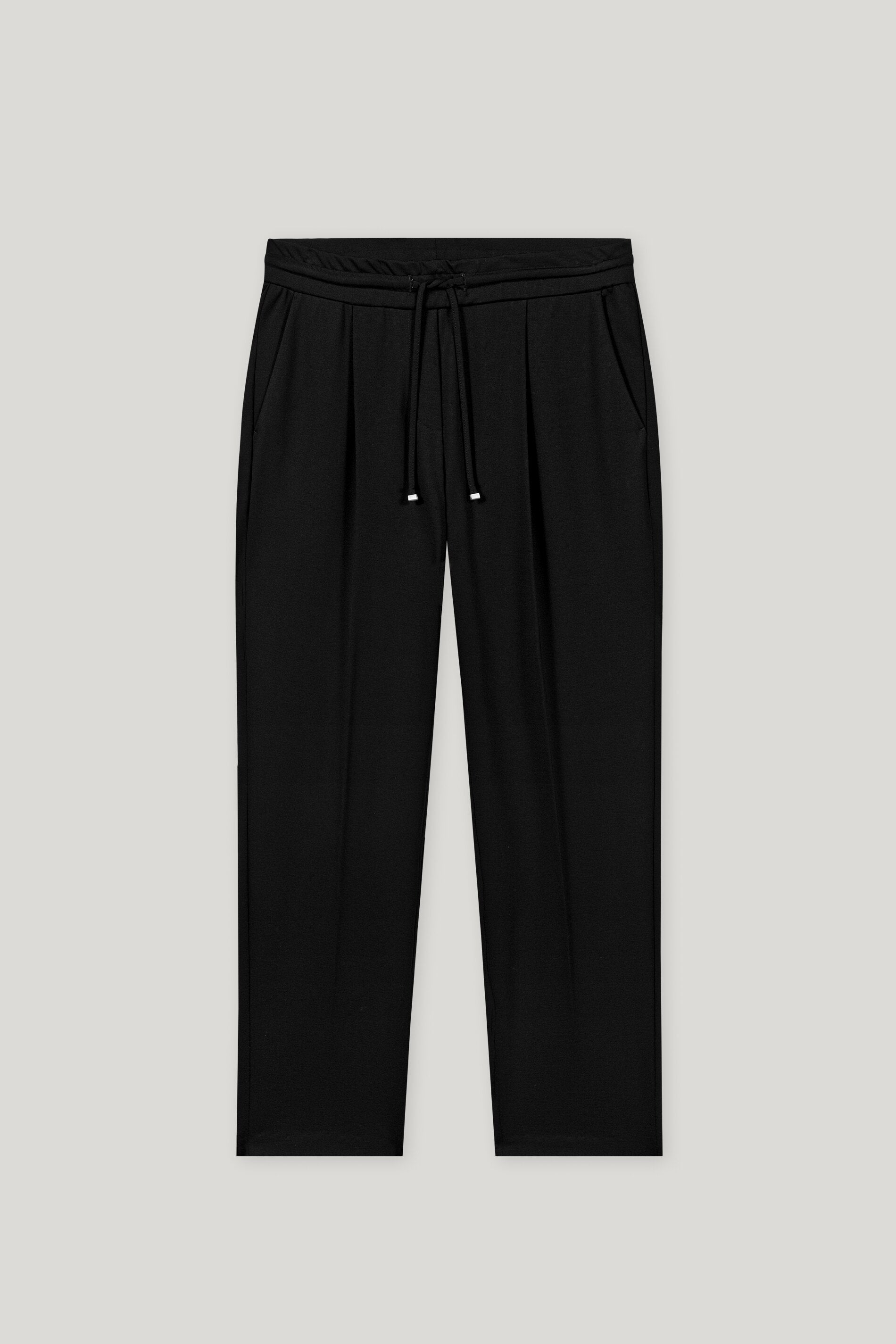 Joggpants aus Punto-Milano - deep black - Standard | Artikel Front