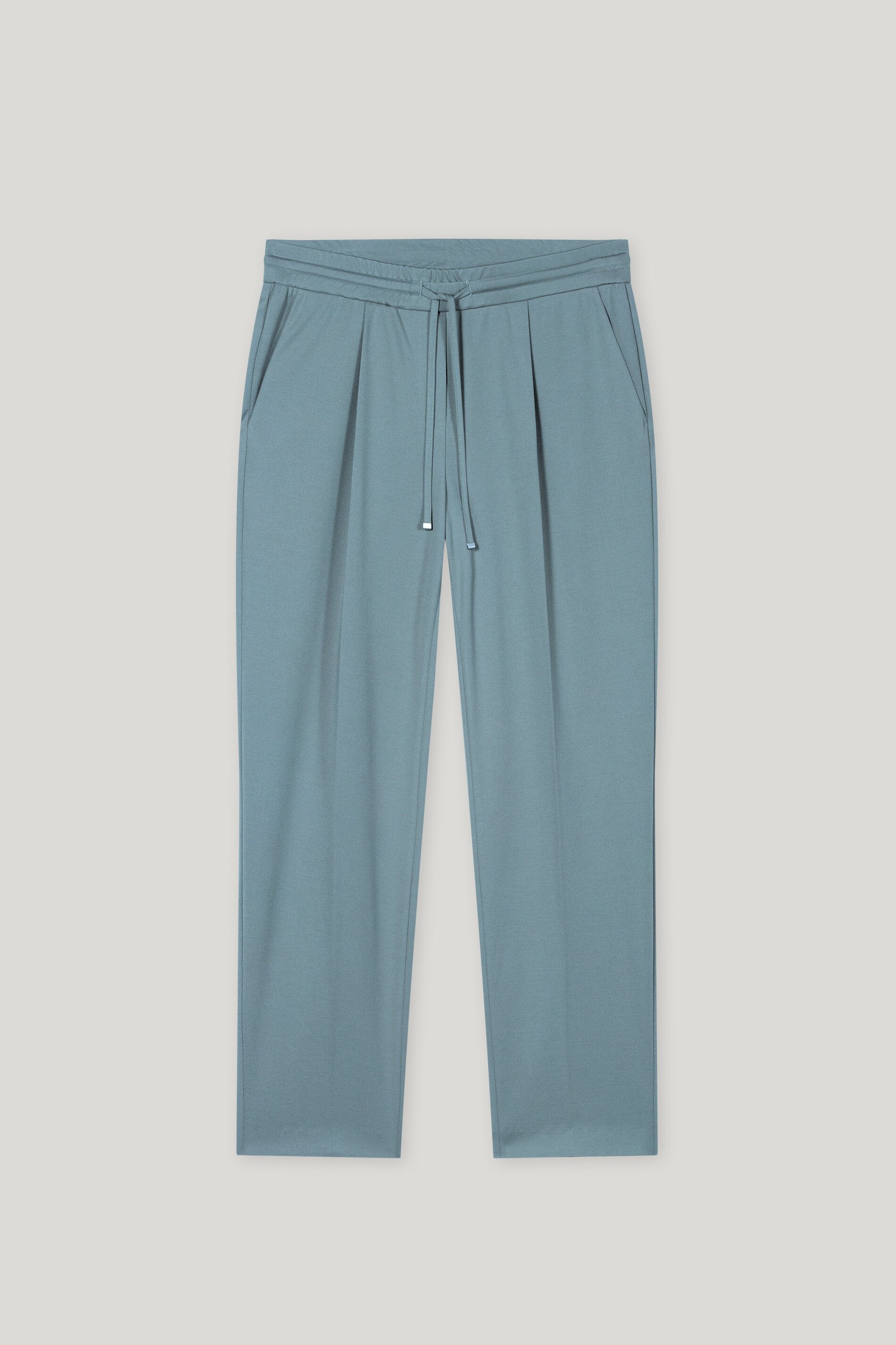 Joggpants aus Punto-Milano - greyish blue - Standard | Artikel Front