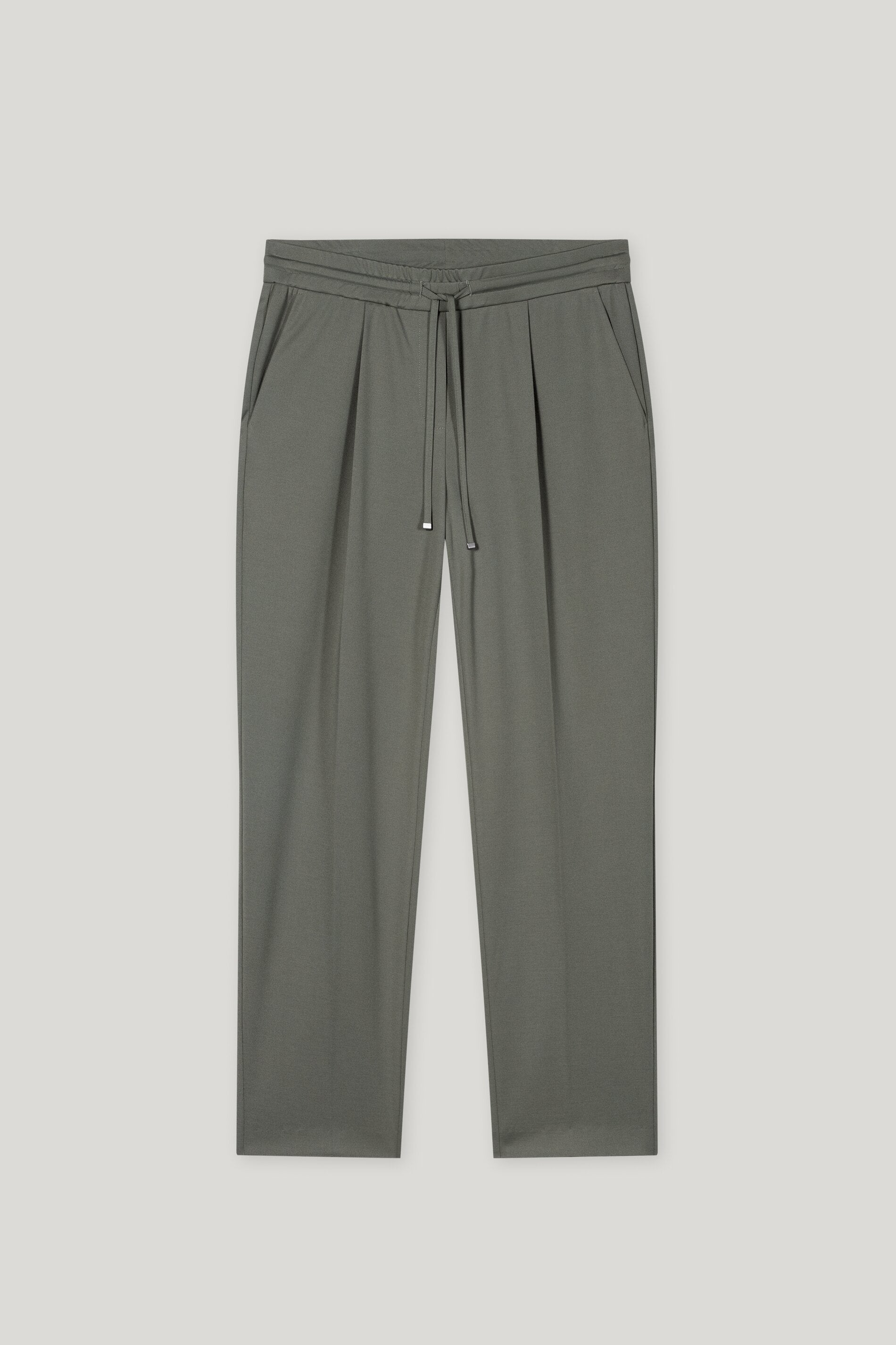 Joggpants aus Punto-Milano - cool khaki - Standard | Artikel Front
