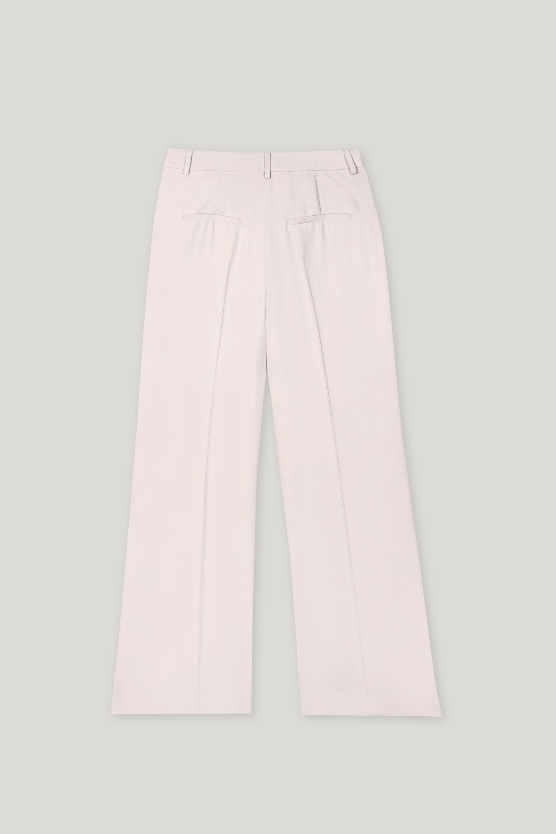 Gabardine-Wideleg-Pants - creamy powder - Standard | Artikel Rück