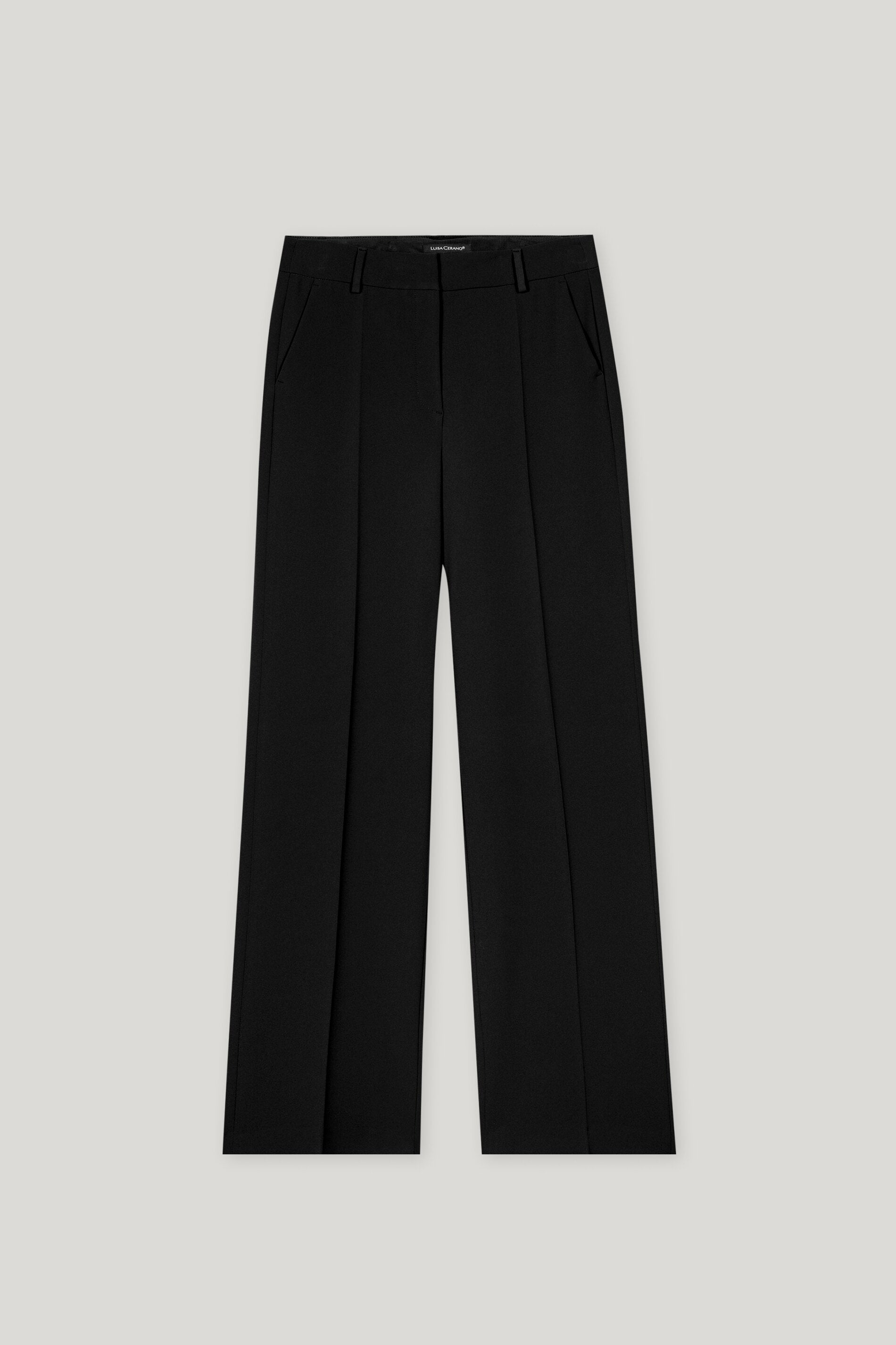 Easy-Wideleg-Pants - deep black - Standard | Artikel Front