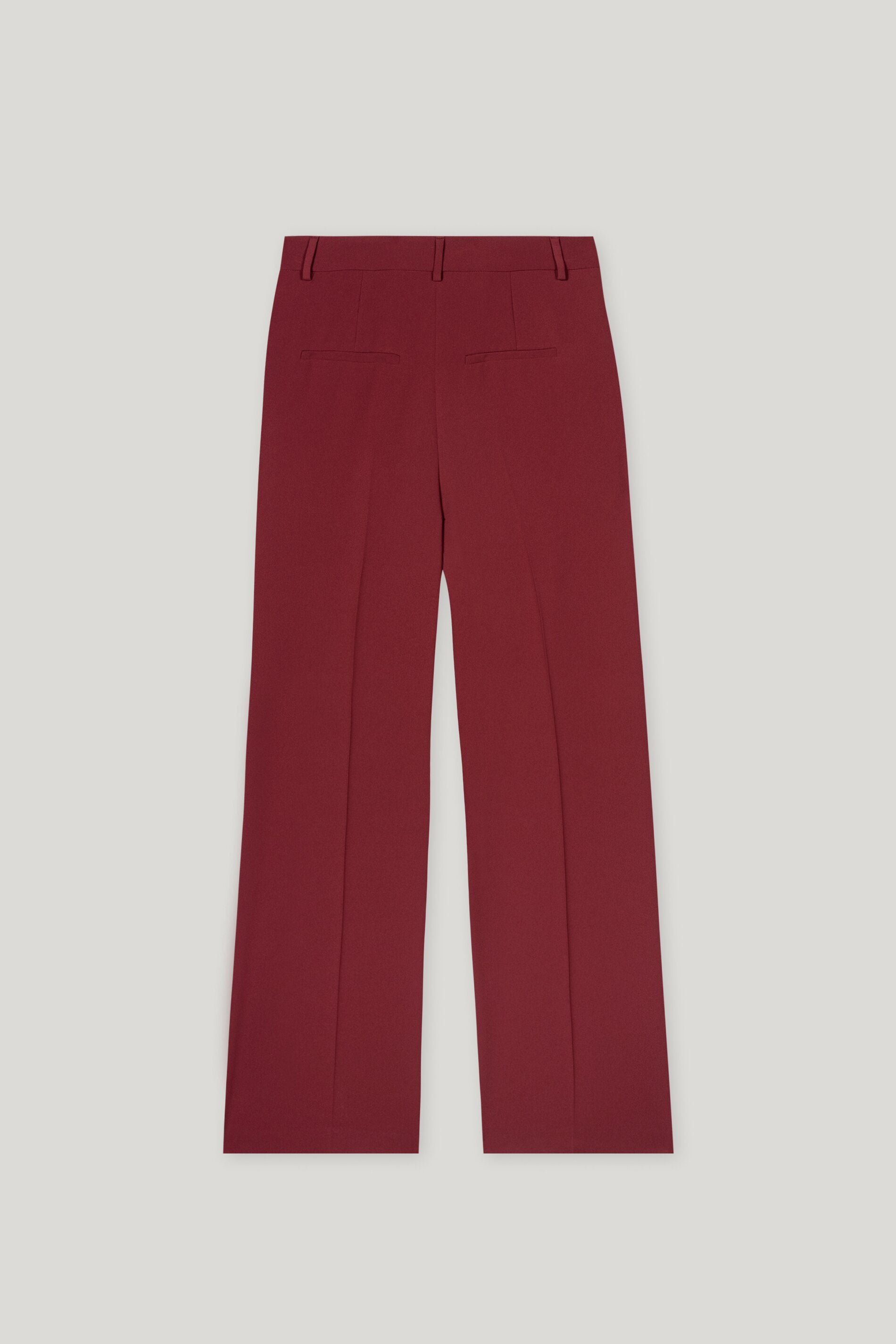 Easy-Wideleg-Pants - berry red - Standard | Artikel Rück