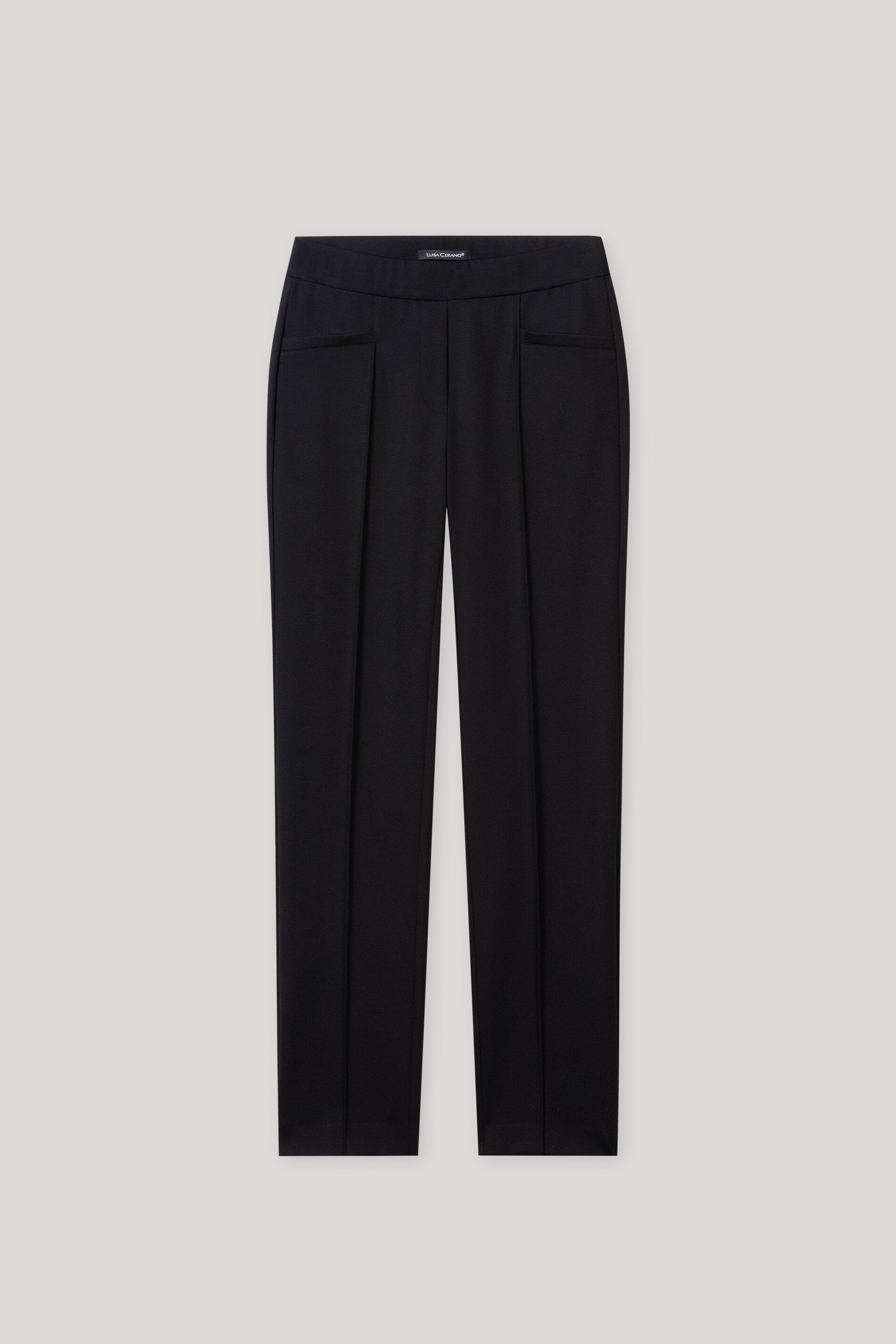 Joggpants aus Punto-Milano - deep black - Standard | Artikel Front