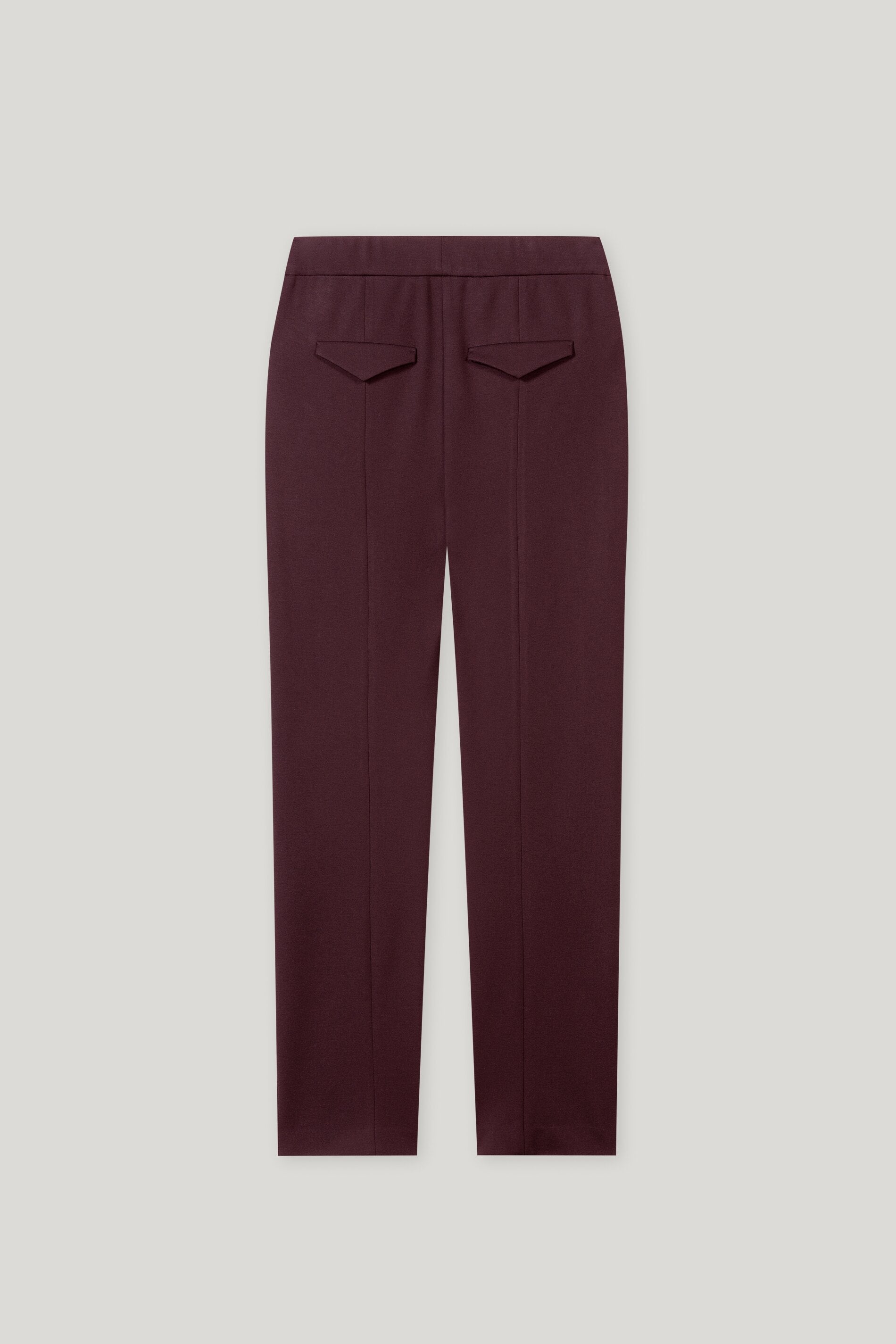 Joggpants aus Punto-Milano - burgundy - Standard | Artikel Rück