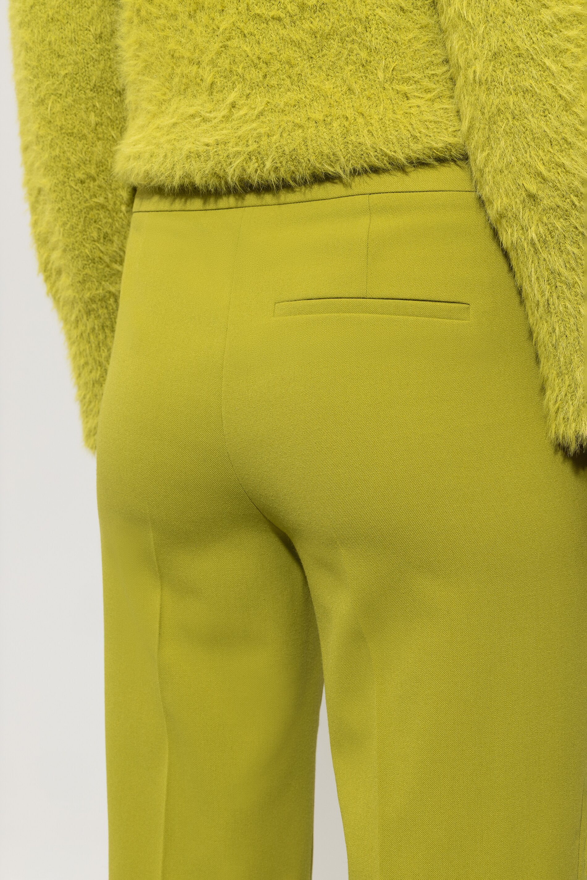 Bootcut-Sailor-Pants - acid green - Standard | Model Detail