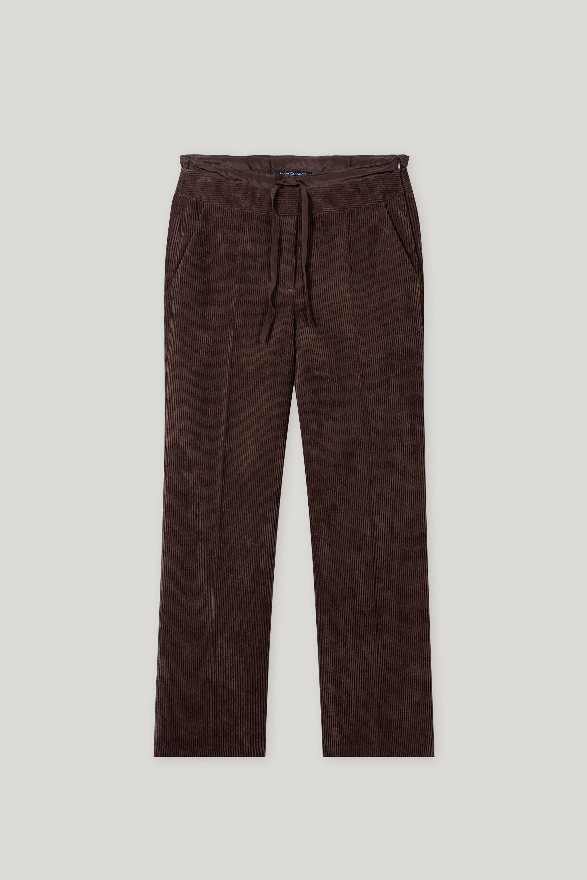 Cord-Wideleg-Joggpants - espresso - Standard | Artikel Front