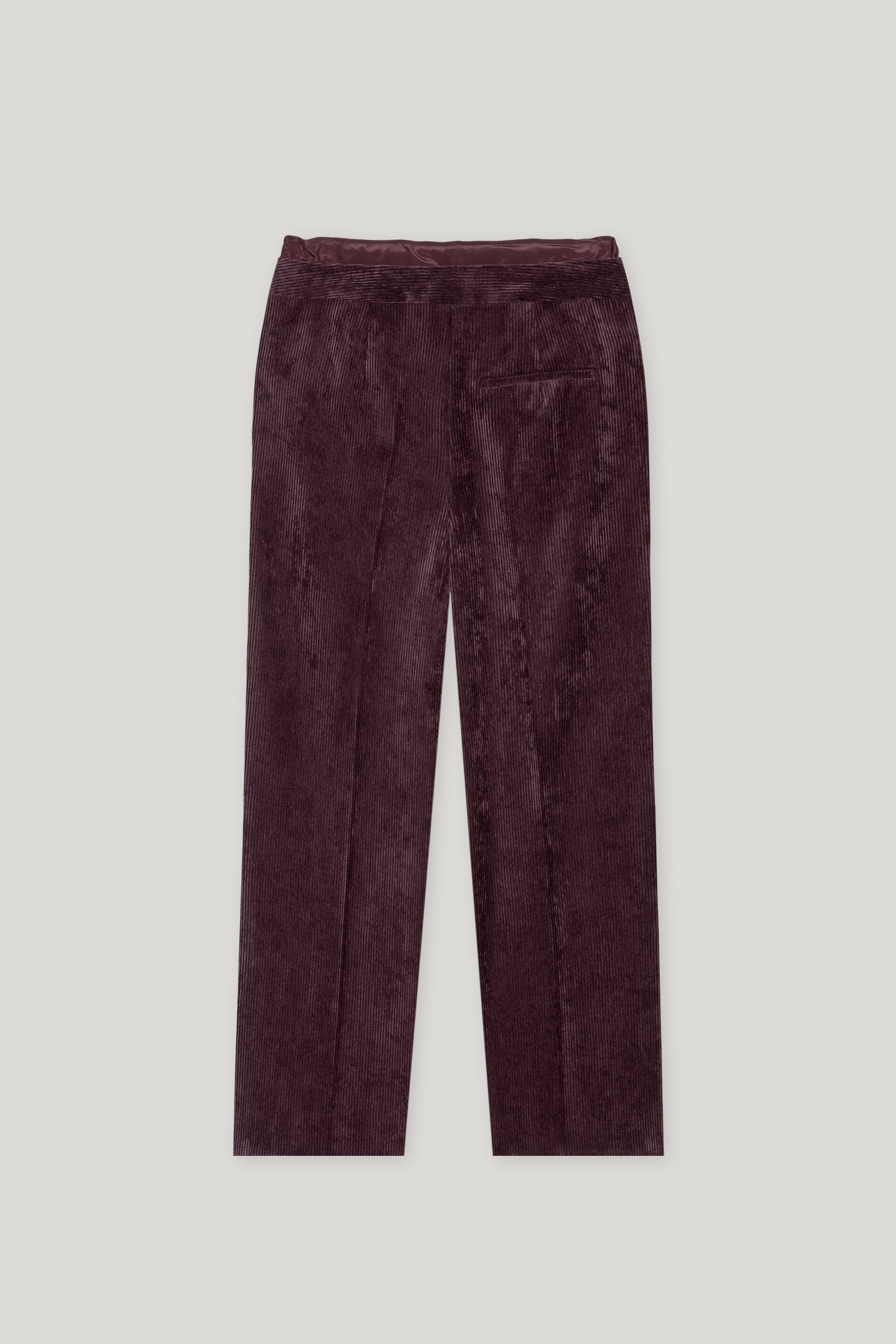 Cord-Wideleg-Joggpants - burgundy - Standard | Artikel Rück