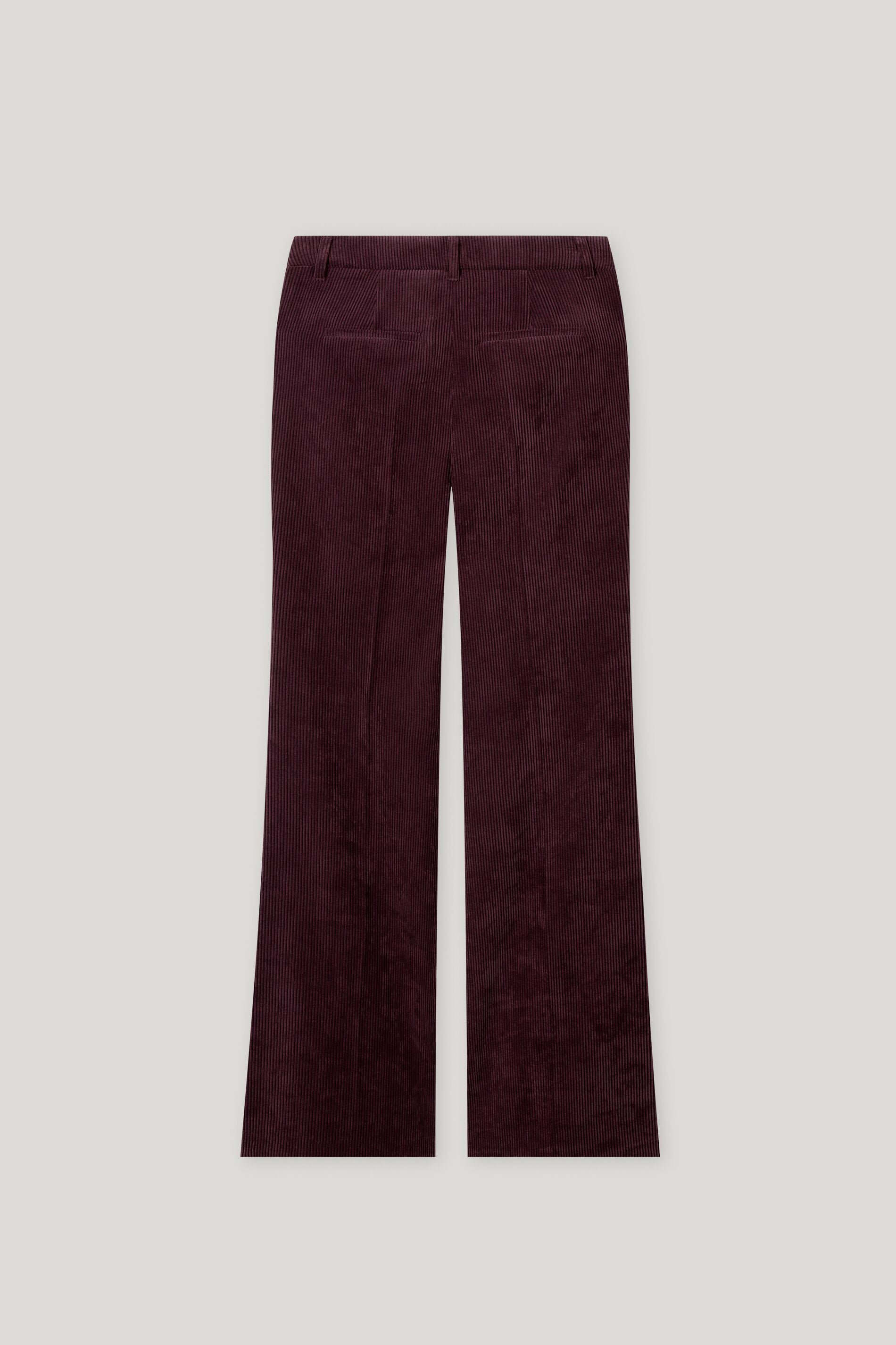 Flared-Cord-Pants - burgundy - Standard | Artikel Rück