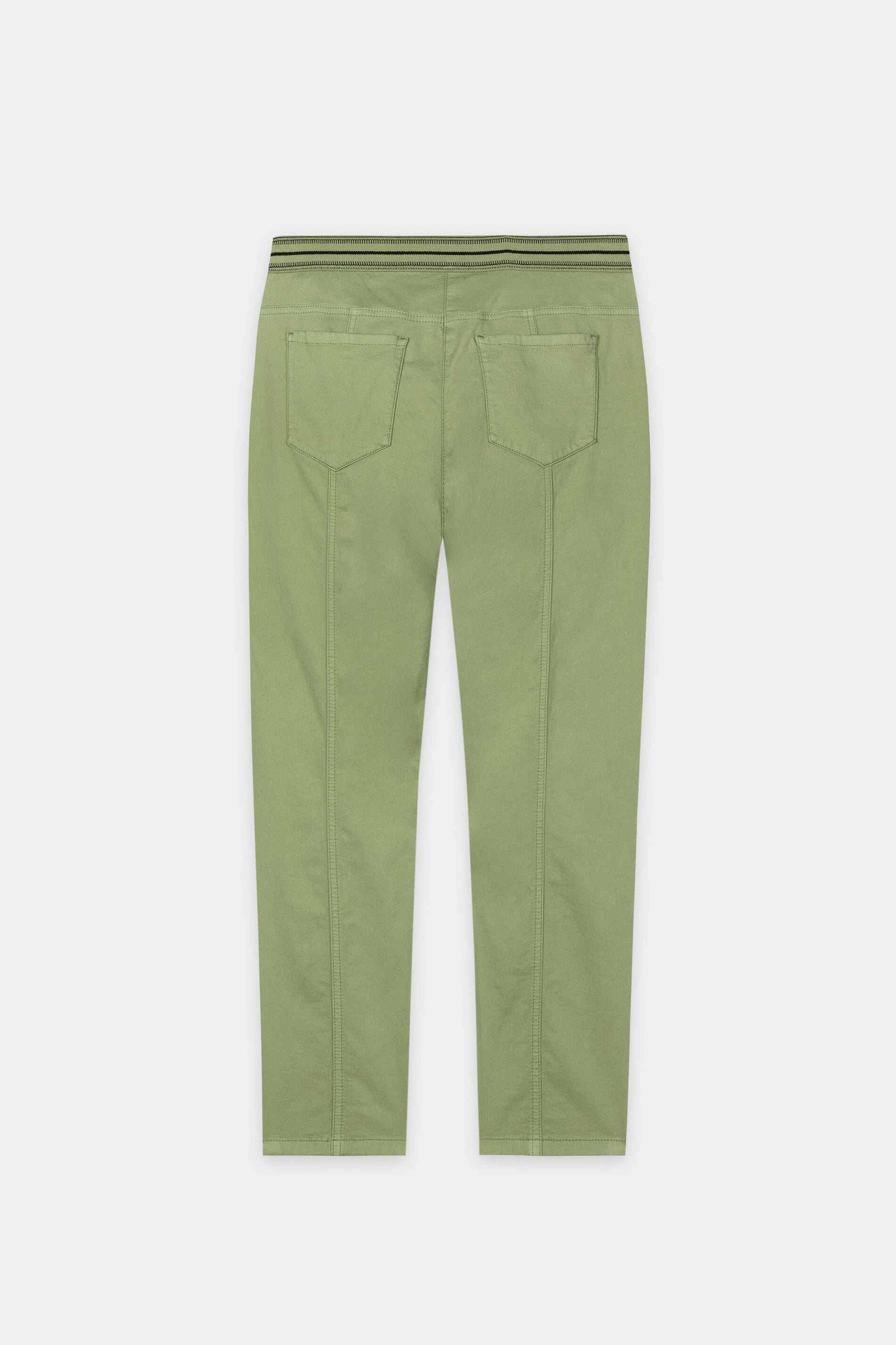 High-Stretch-Skinny-Denim - moss green - Standard | Artikel Rück