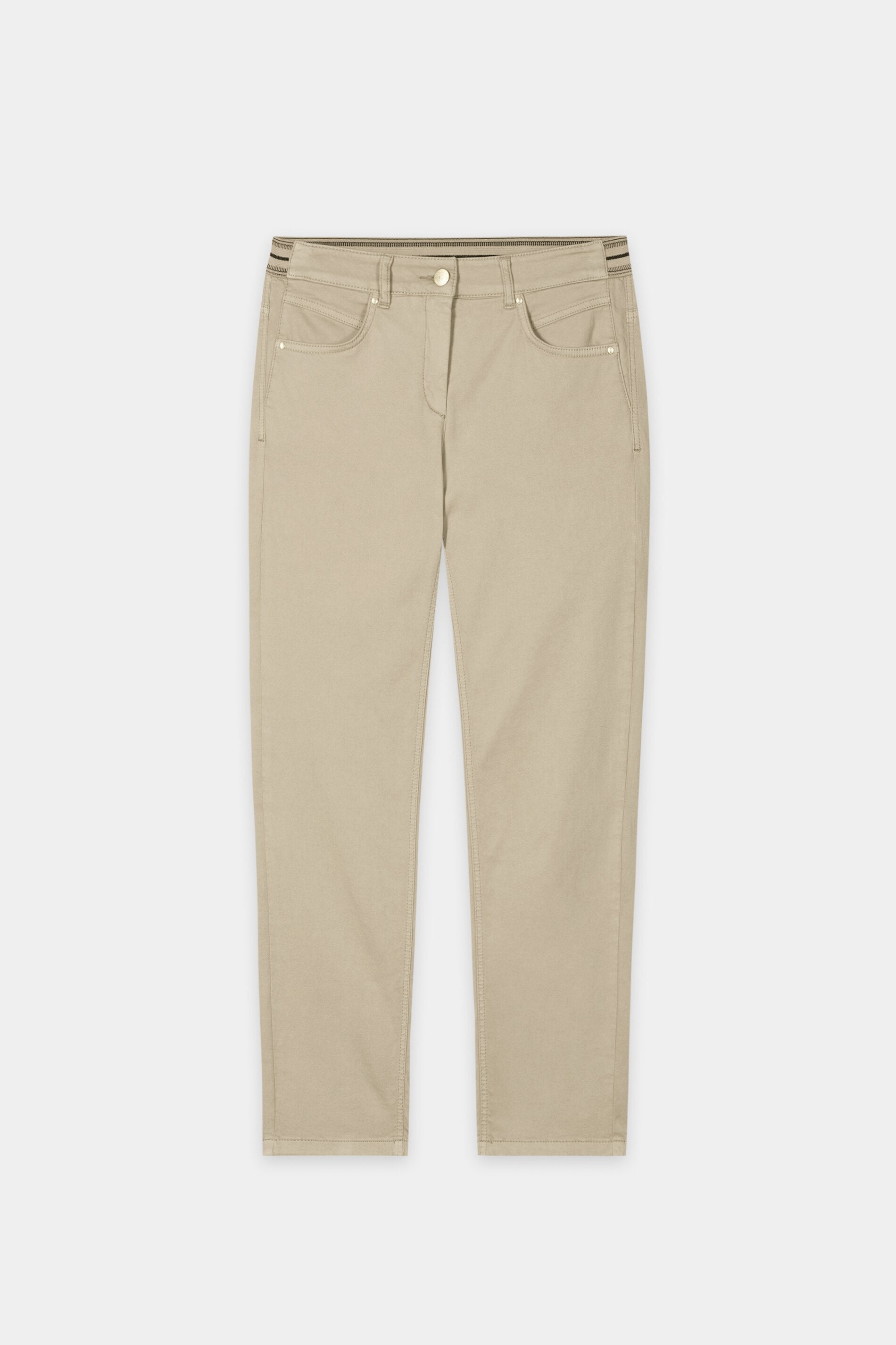 High-Stretch-Skinny-Denim - sand - Standard | Artikel Front