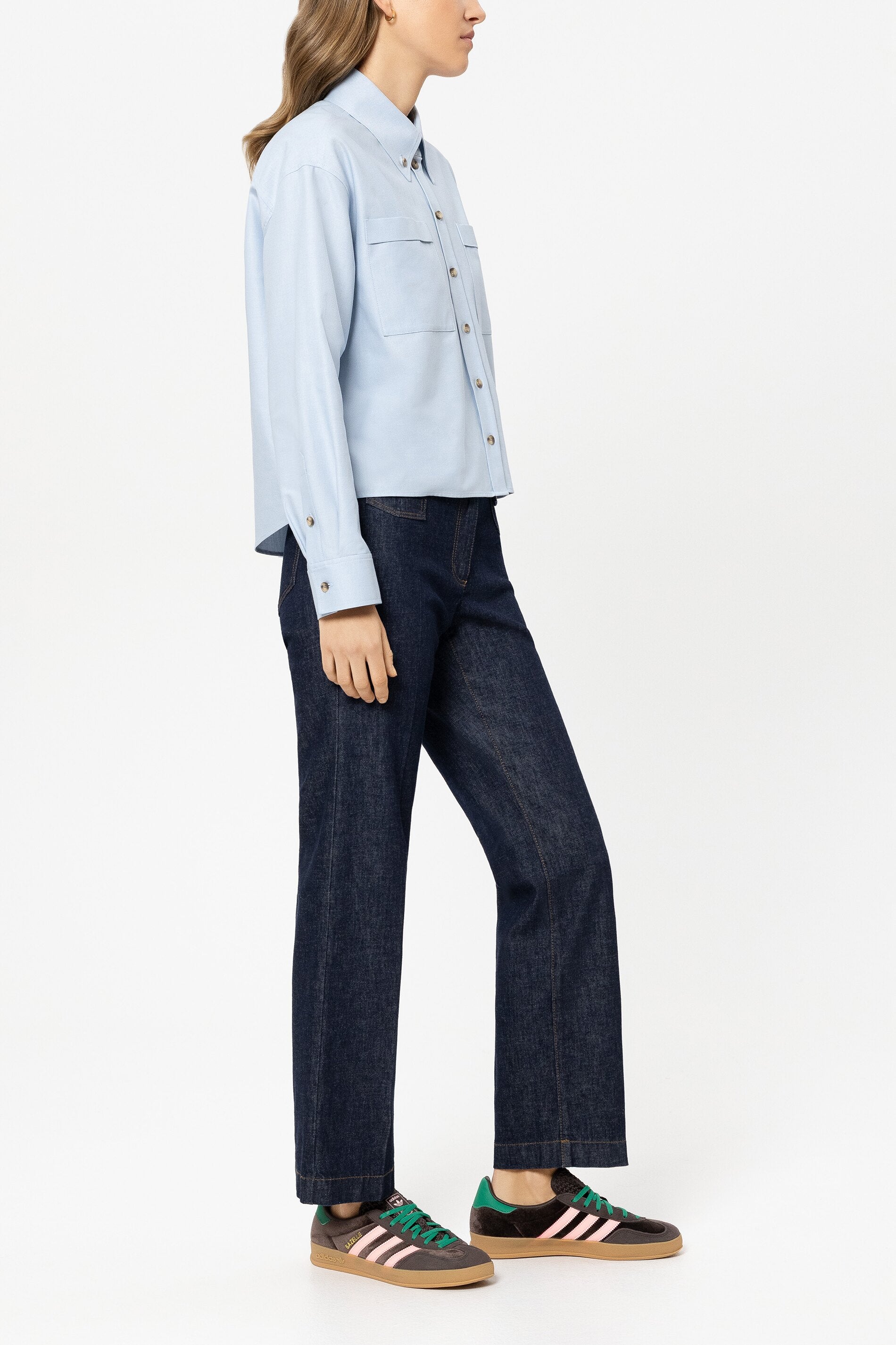 Authentic-Straightleg-Denim - denim blue - Standard | Model Seite